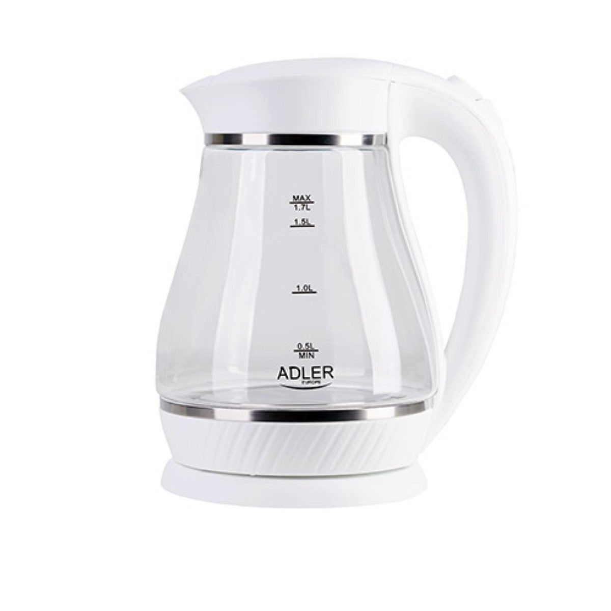 Adler Wasserkocher AD 1274 W Wasserkocher 1,7 L - 2200 W, 1,7 l, 2200 W