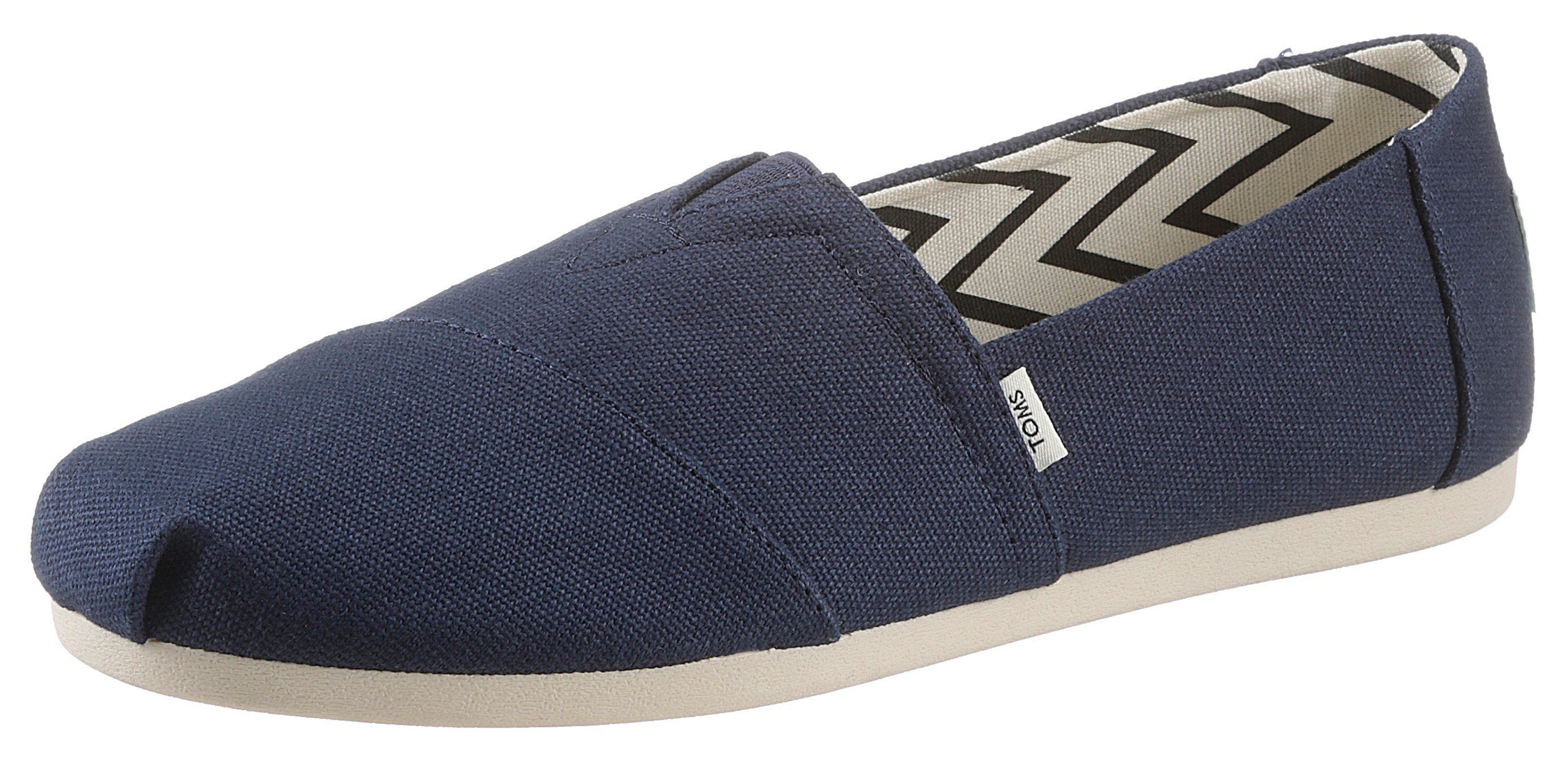 TOMS ALPARGATA Espadrille mit kleinem Stretcheinsatz