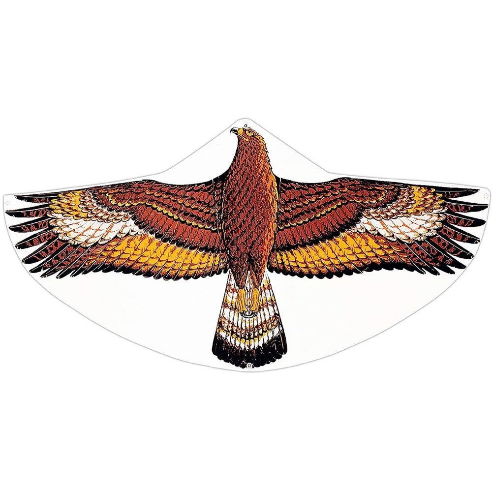 Günther Flug-Drache Steinadler, 122 x 68 cm, mit Wickelgriff, für Kinder ab 6 Jahren