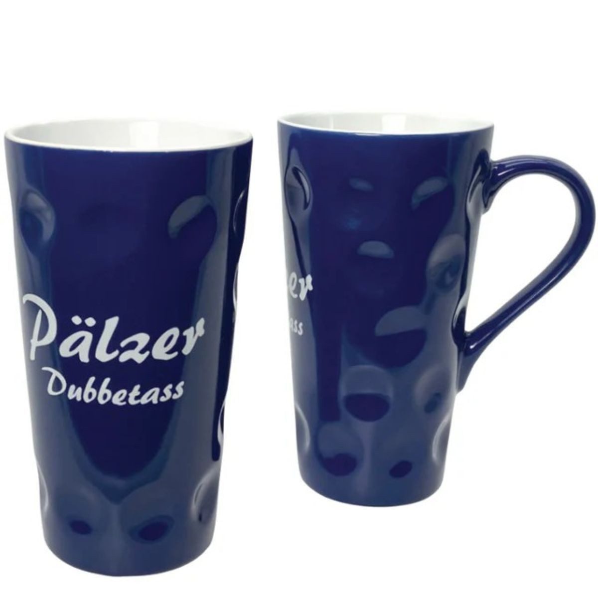 Dubbetasse Tasse Pälzer Dubbetass Große Keramiktasse mit 0,5 L Fassungsvermögen