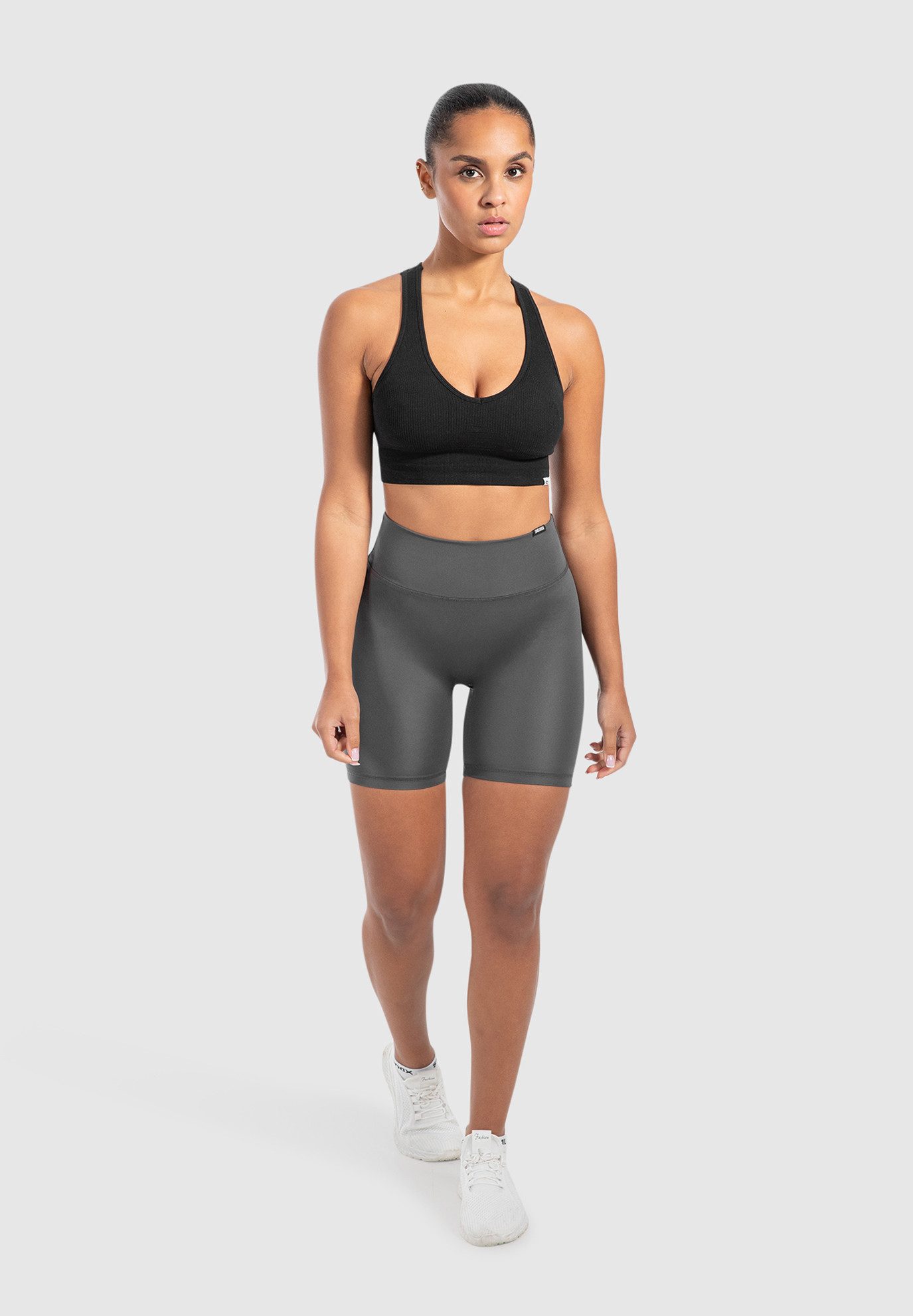 Smilodox Shorts Jule, Seamless Blickdichte Radlerhose, Unsichtbarer Scrunch günstig online kaufen
