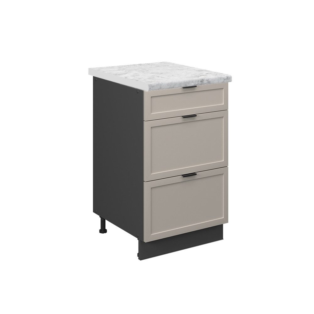 Vicco Unterschrank Fame-Line, GrauBeige/Goldkraft Eiche, 50 günstig online kaufen