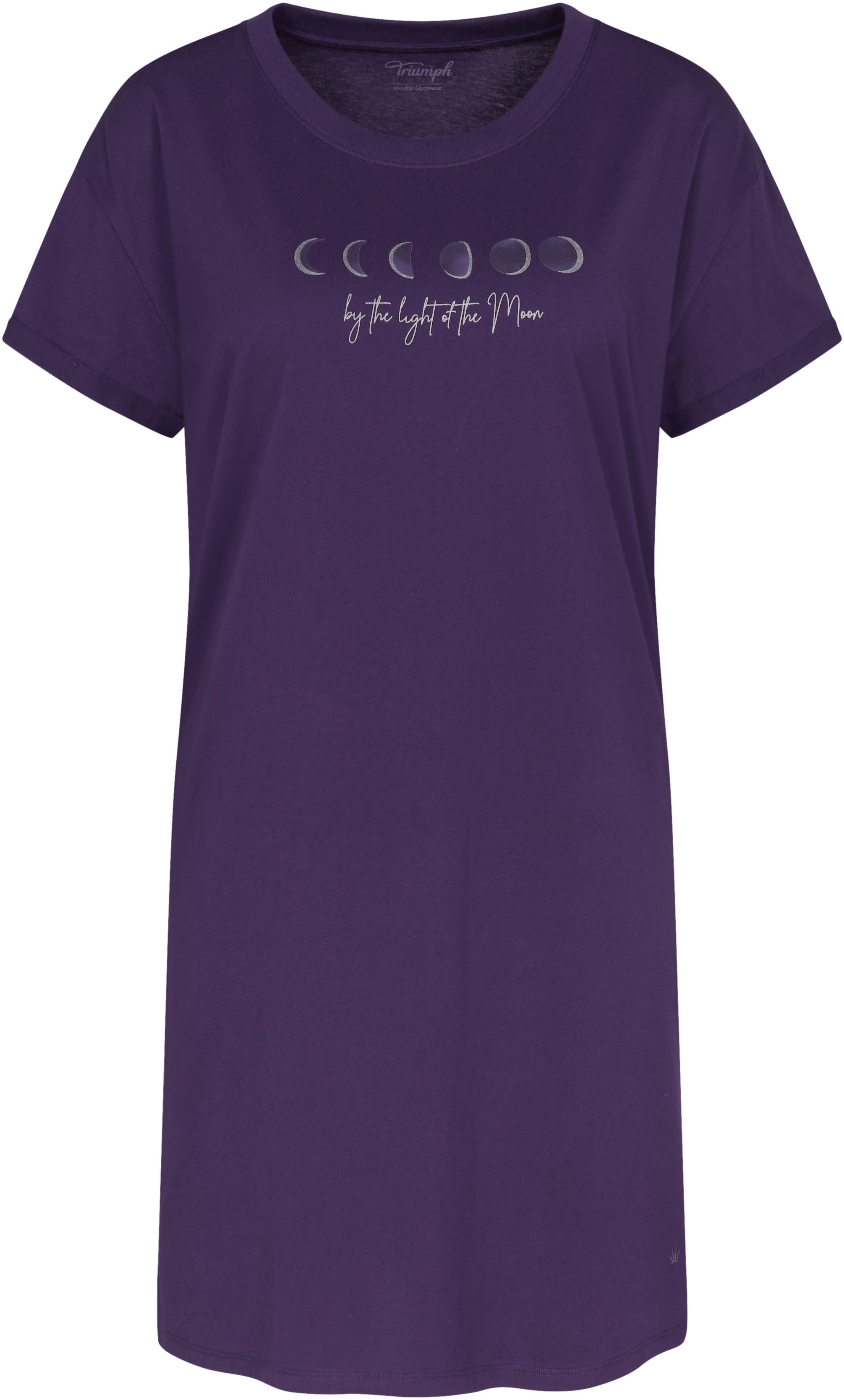 Triumph Nachthemd Nightdresses NDK X weich, atmungsaktiv, gerippter Rundhal günstig online kaufen