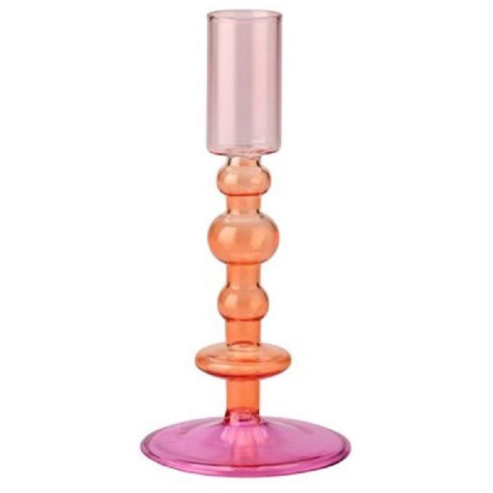 Giftcompany Kerzenhalter Kerzenständer Voile Rosa Orange günstig online kaufen