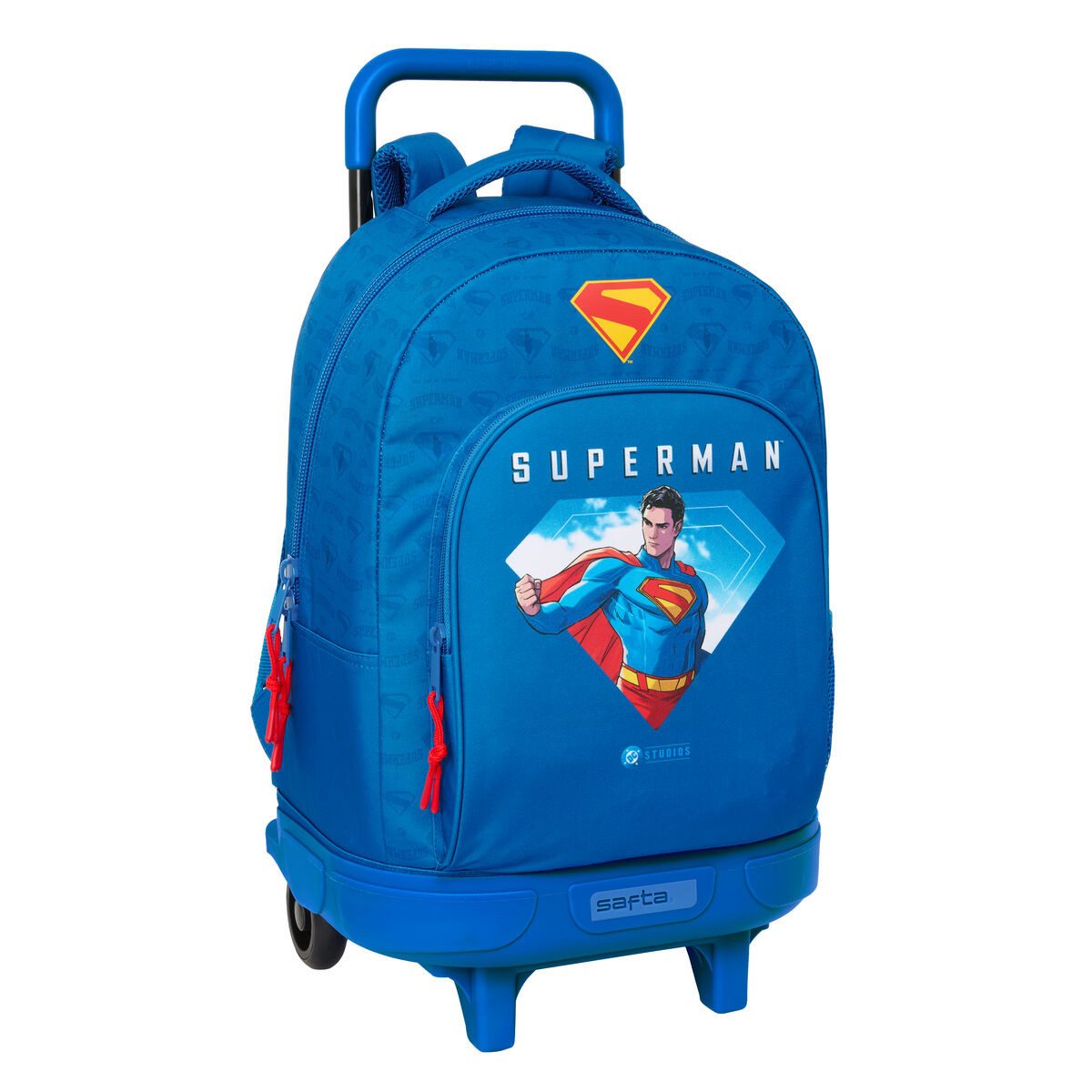 Superman Kinderrucksack Rucksack Kinderrucksack Freizeitrucksack Trolley Superman 2025 Blau 33