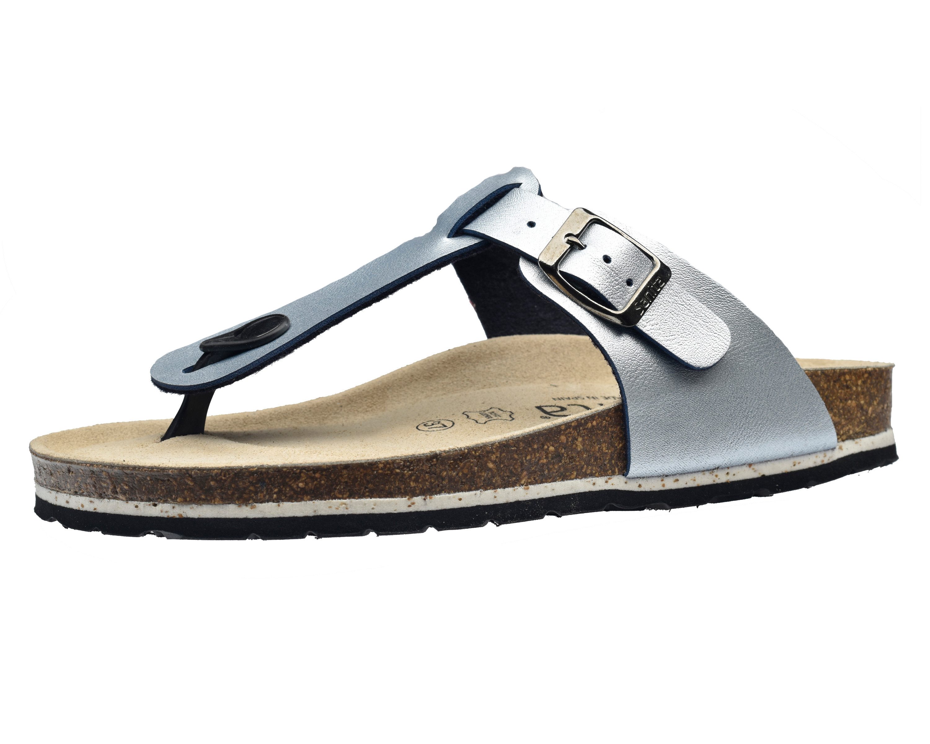 Sanita Sanita Bio Sandal Bora Bora Metallic Sandale