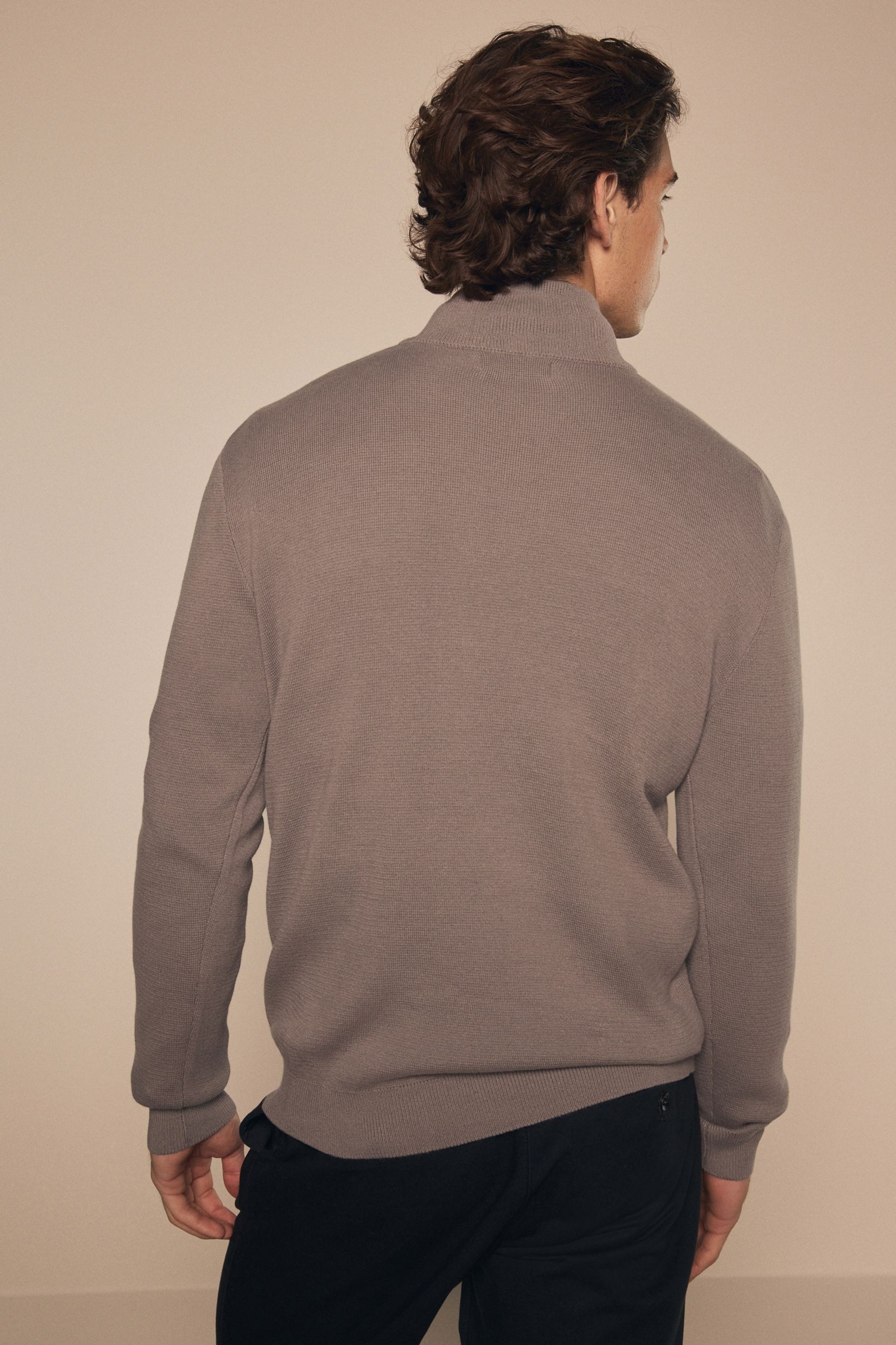Next Troyer Regular Fit Premium-Troyer aus günstig online kaufen