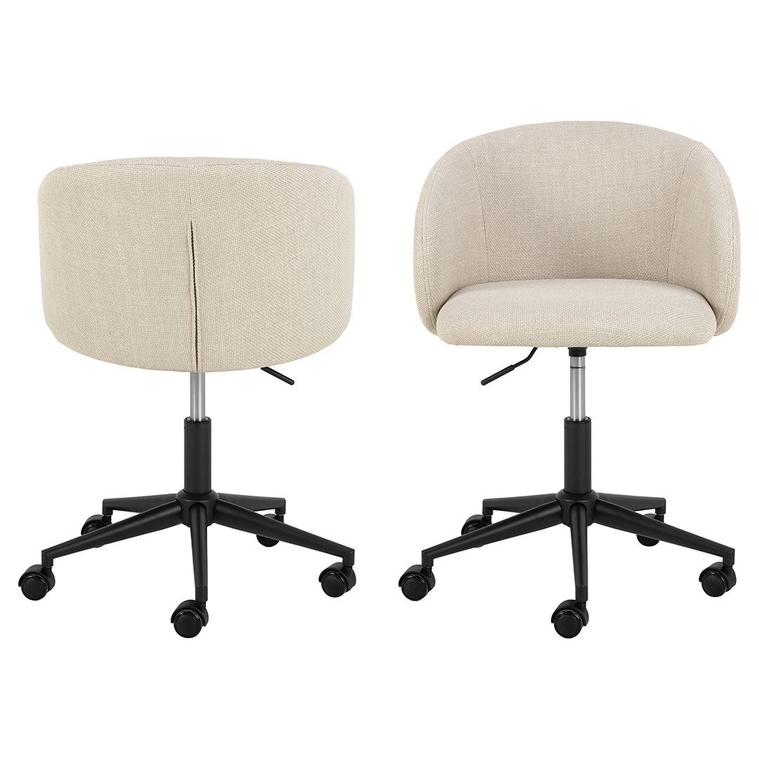 ACTONA GROUP Drehstuhl Eleanor Bürostuhl beige.