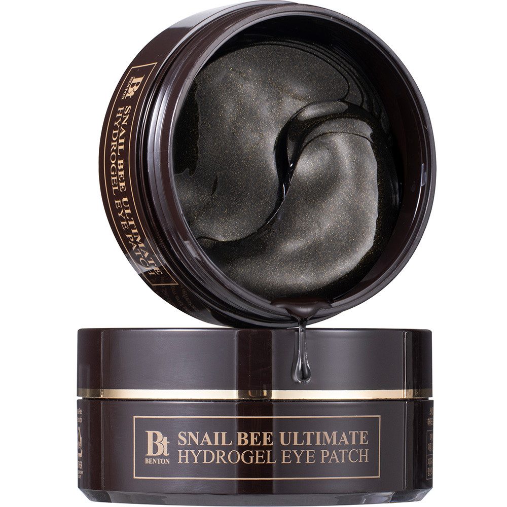 Benton Augenpatches SNAIL BEE ULTIMATE HYDROGEL EYE PATCH, revitalisiert müde Augen