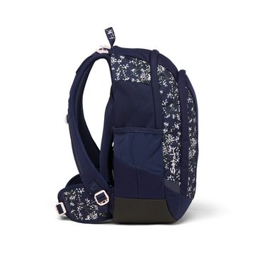 Satch Schulranzen Schulrucksack-Set AIR Bloomy Breeze 2-teilig (2-teilig), Laptop-Fach, Your-Size-System, Schulranzen