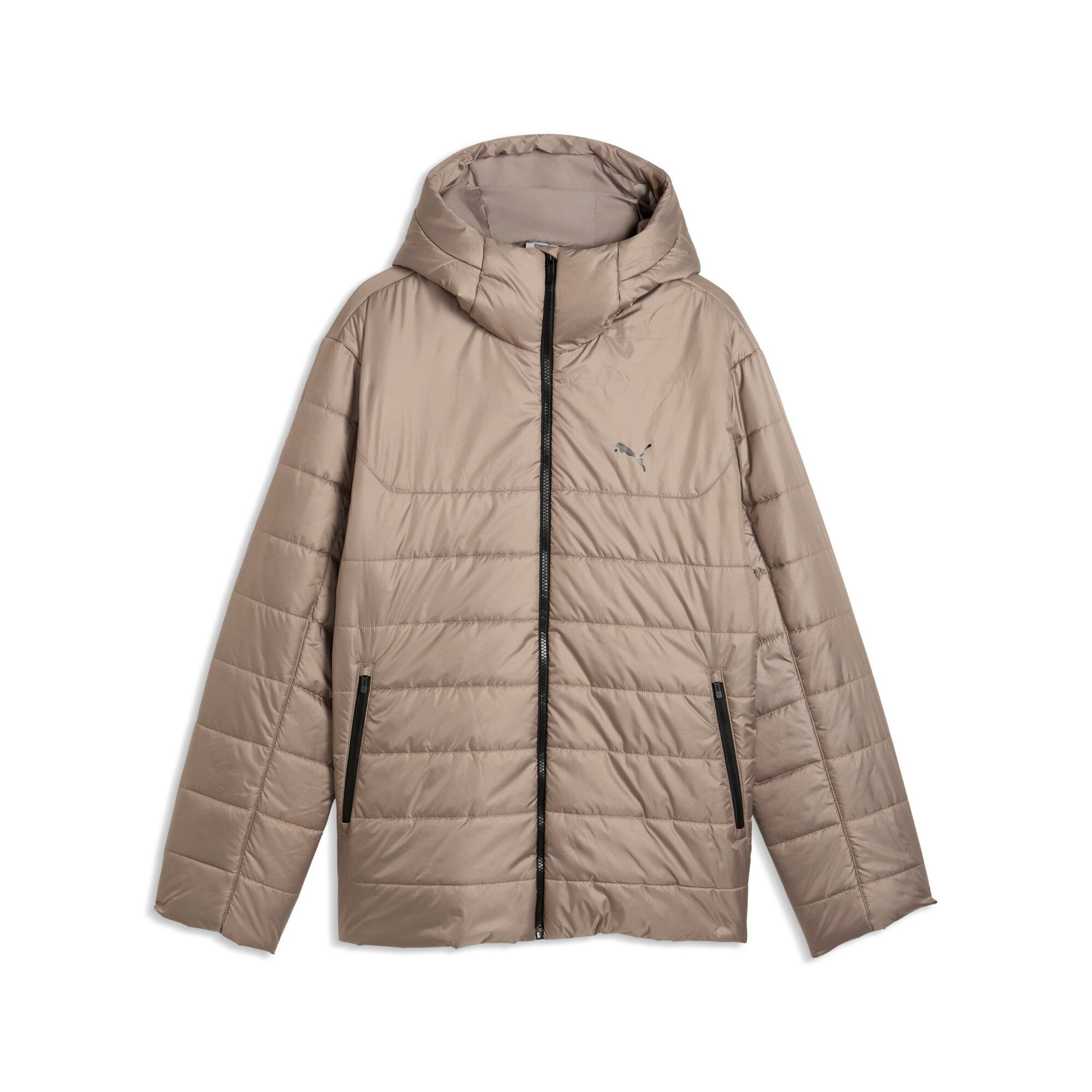 PUMA Winterjacke ESS HOODED PADDED JACKET mit Kapuze, minimalistisches Design, hoher Tragekomfort – Bild 5 von 5