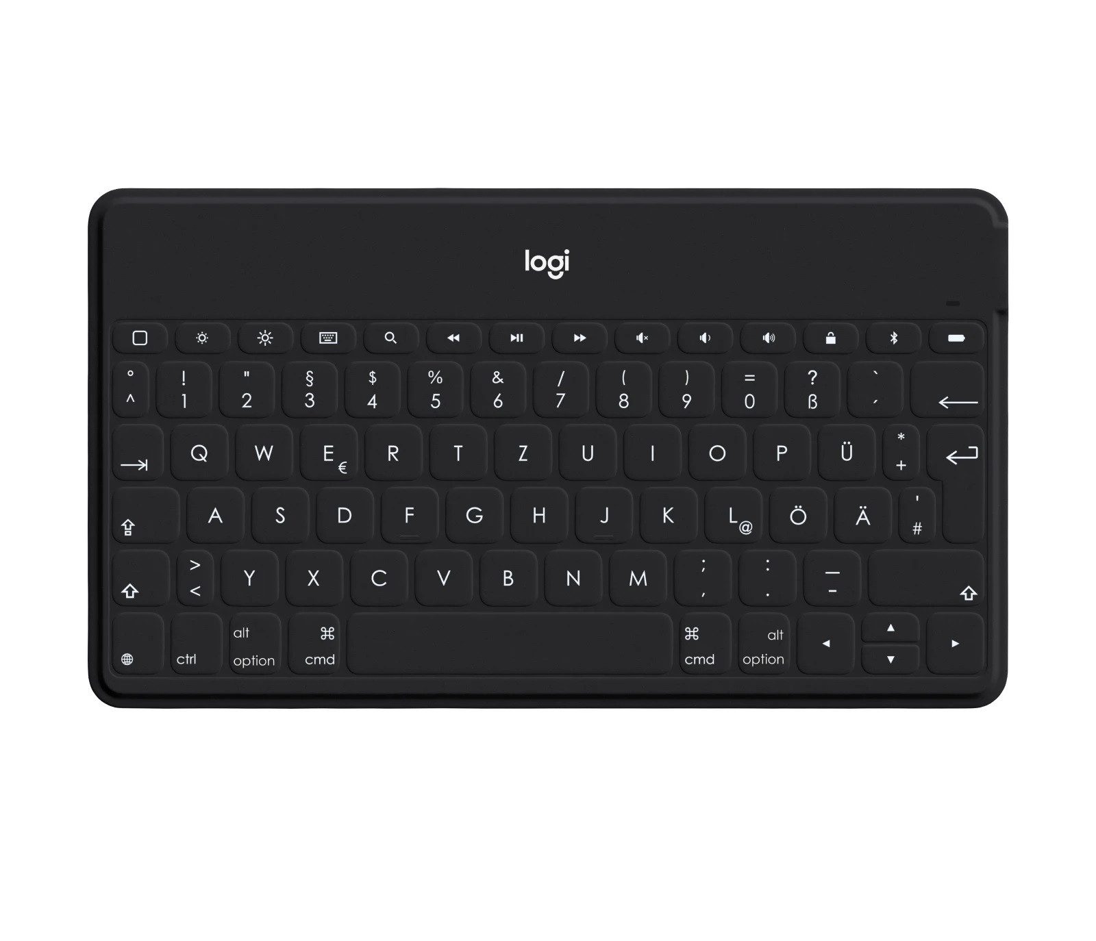 Keys-To-Go Ultraleicht Bluetooth Tastatur für iPhone, iPad, Apple TV Apple-Tastatur