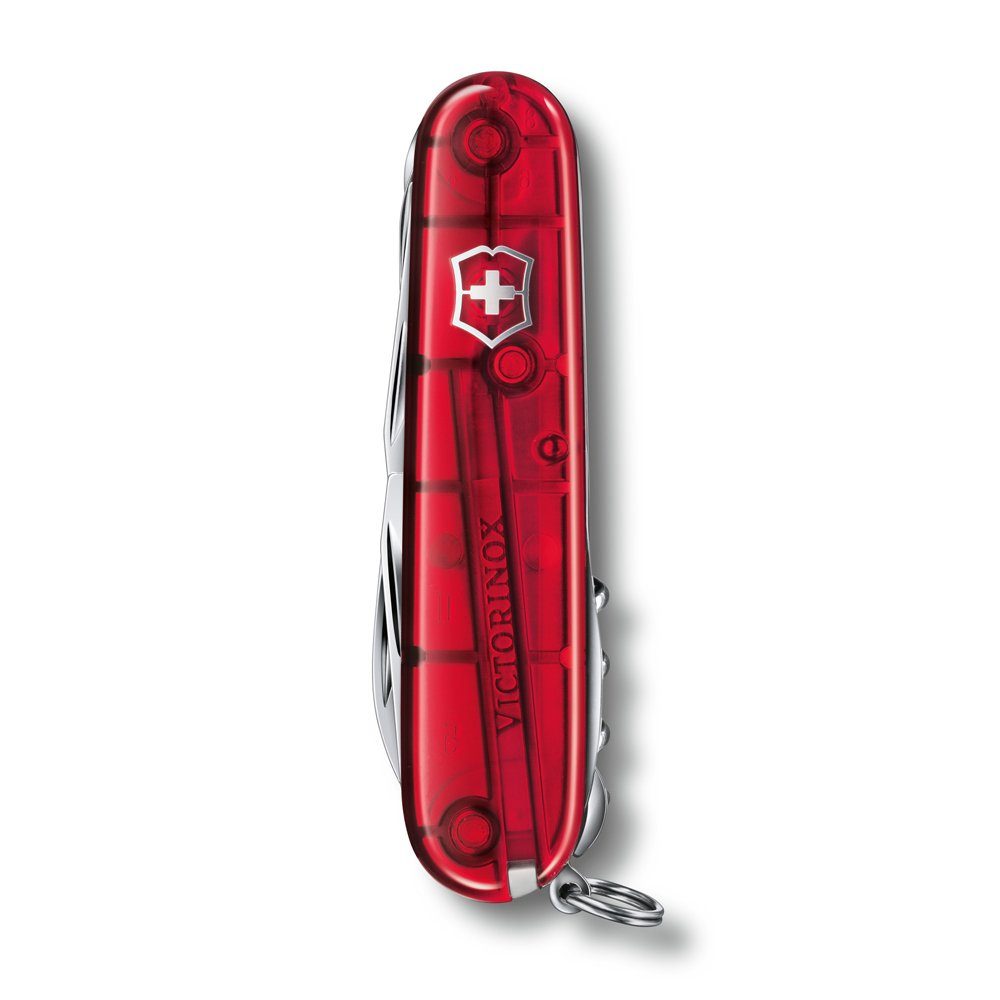 rot 15 Taschenmesser Funktionen Taschenmesser transparent, Huntsman, Victorinox