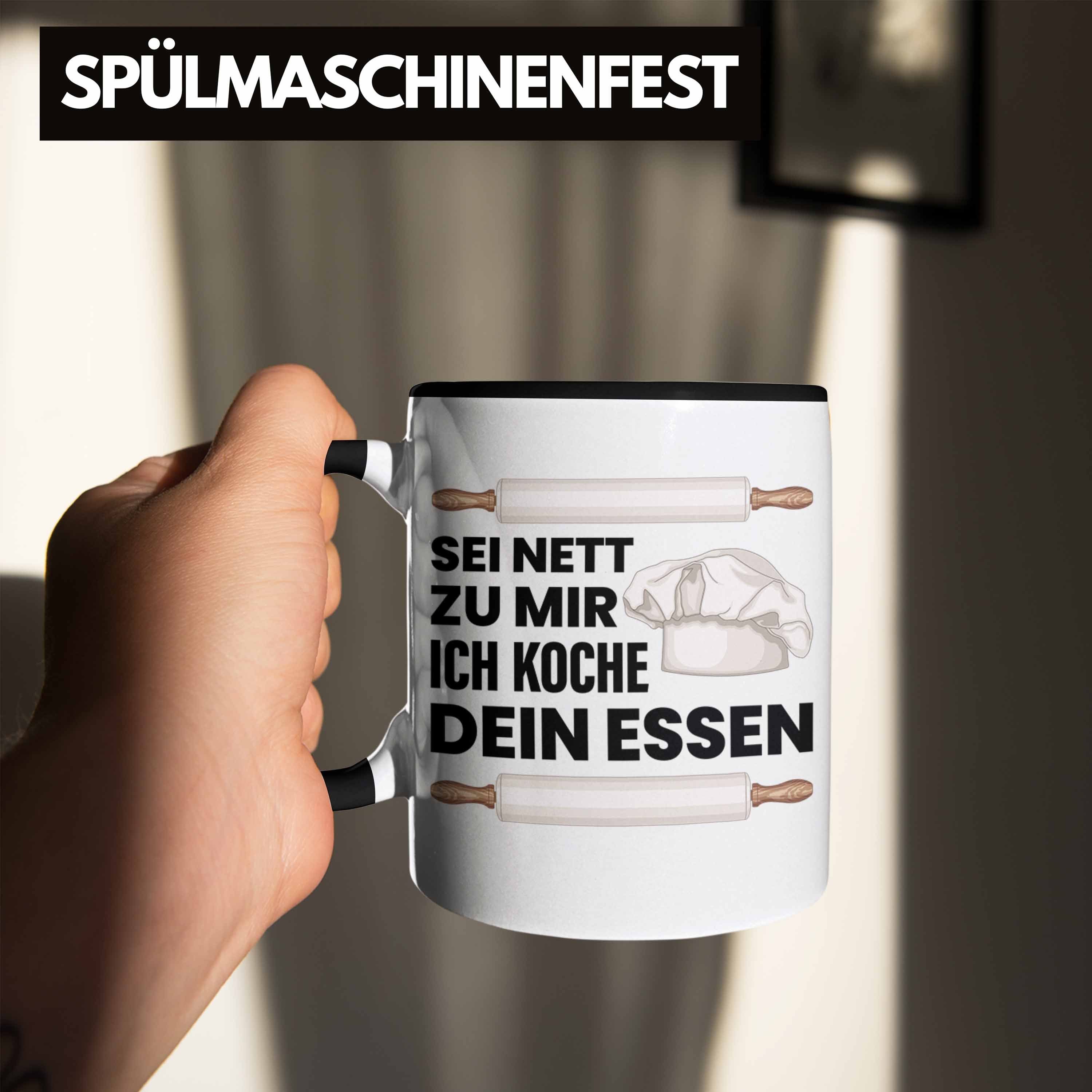 besten Sternekoch Trendation der Welt Schwarz Trendation Spruch Tasse Koch Geschenk - Tasse für