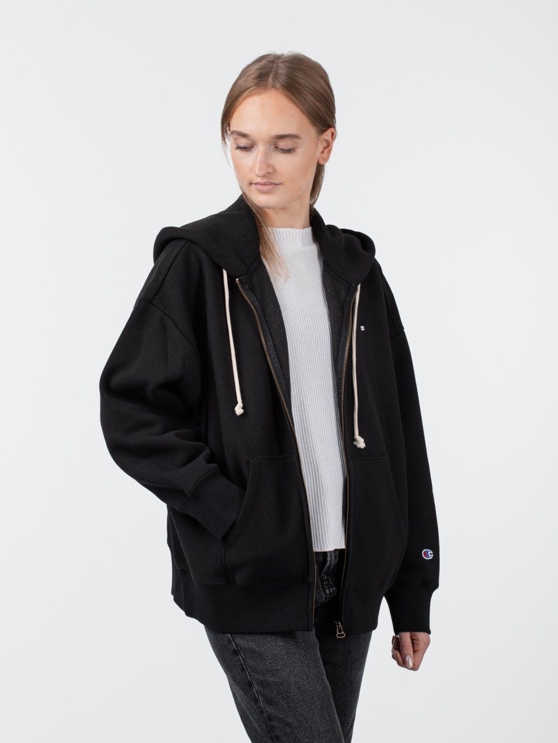 Champion Sweatjacke Champion Hooded Full Zip günstig online kaufen