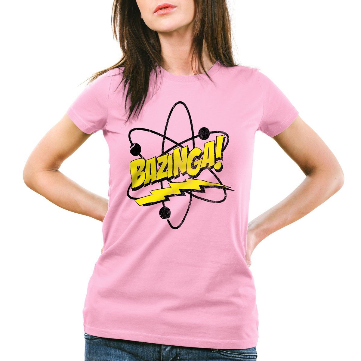 style3 T-Shirt Bazinga Sheldon the big günstig online kaufen