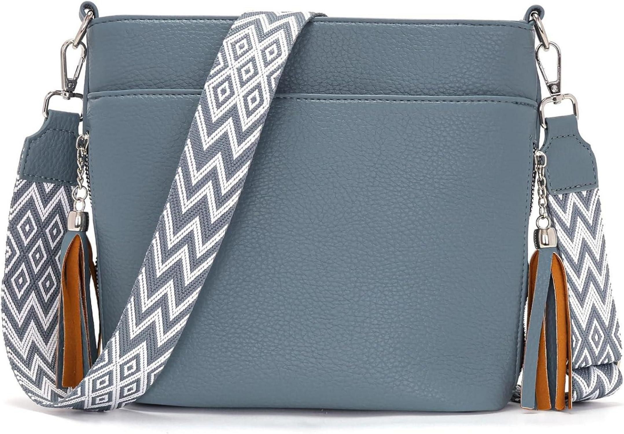LuxusKollektion Umhängetasche Umhängetasche Damen Mittelgroß Leder günstig online kaufen