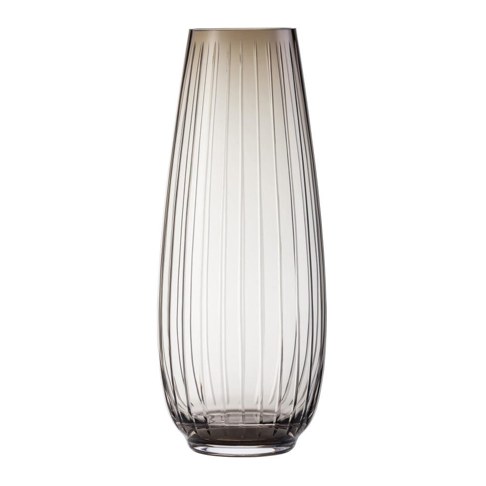 Zwiesel Glas Dekovase Signum Smoky Brown groß, handgefertigt