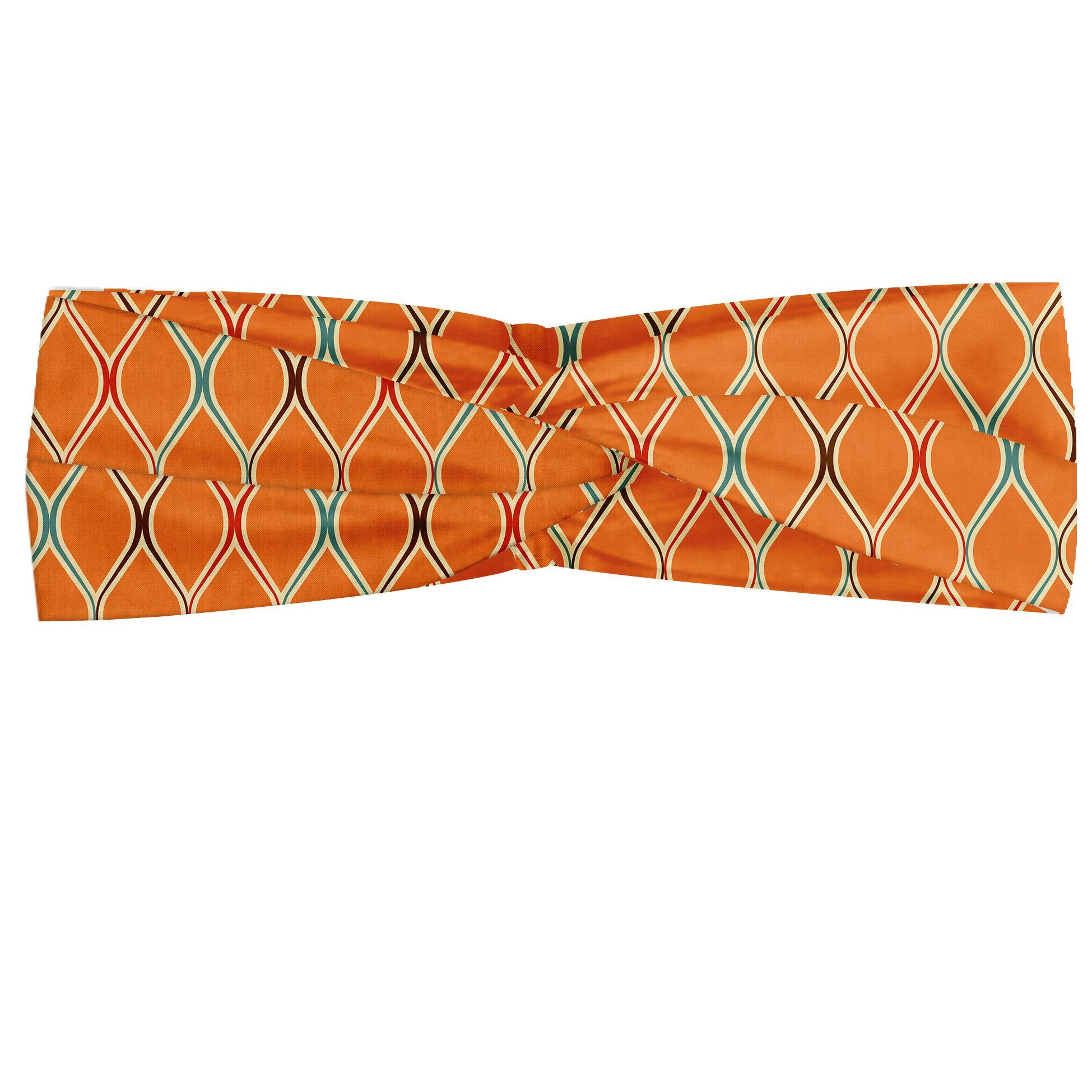Abakuhaus Stirnband Elastisch und Angenehme alltags accessories Orange trippy Inspired