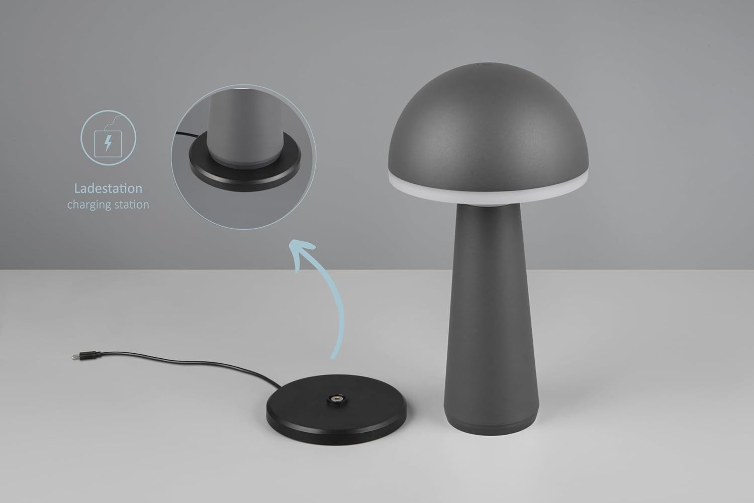 lightling LED Tischleuchte Florian, Touchfunktion, LED günstig online kaufen