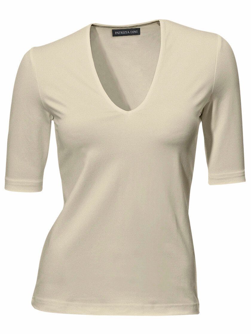 heine T-Shirt V-Shirt Kurzarm