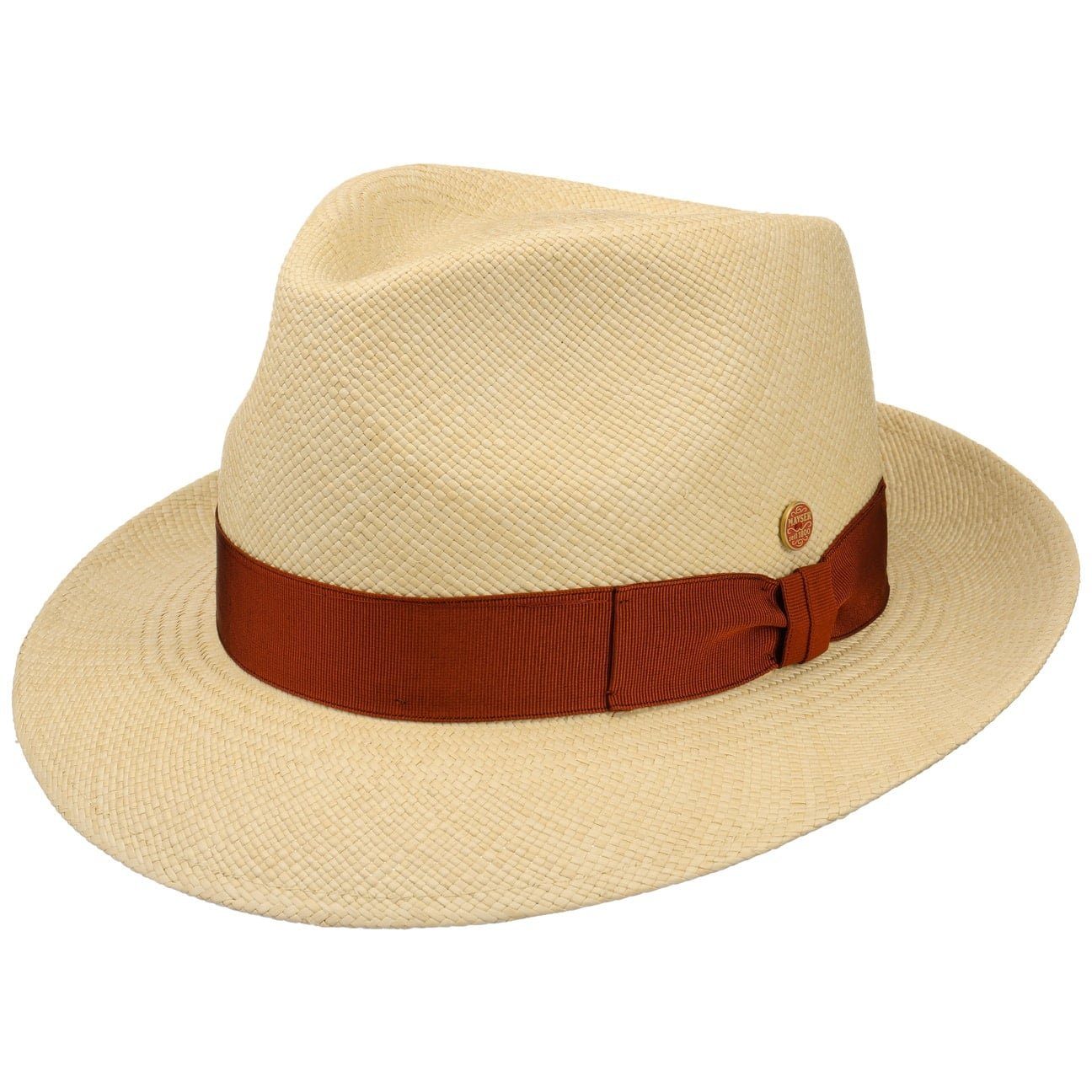 Mayser Sonnenhut (1-St) Strohhut mit Ripsband, Made in the EU