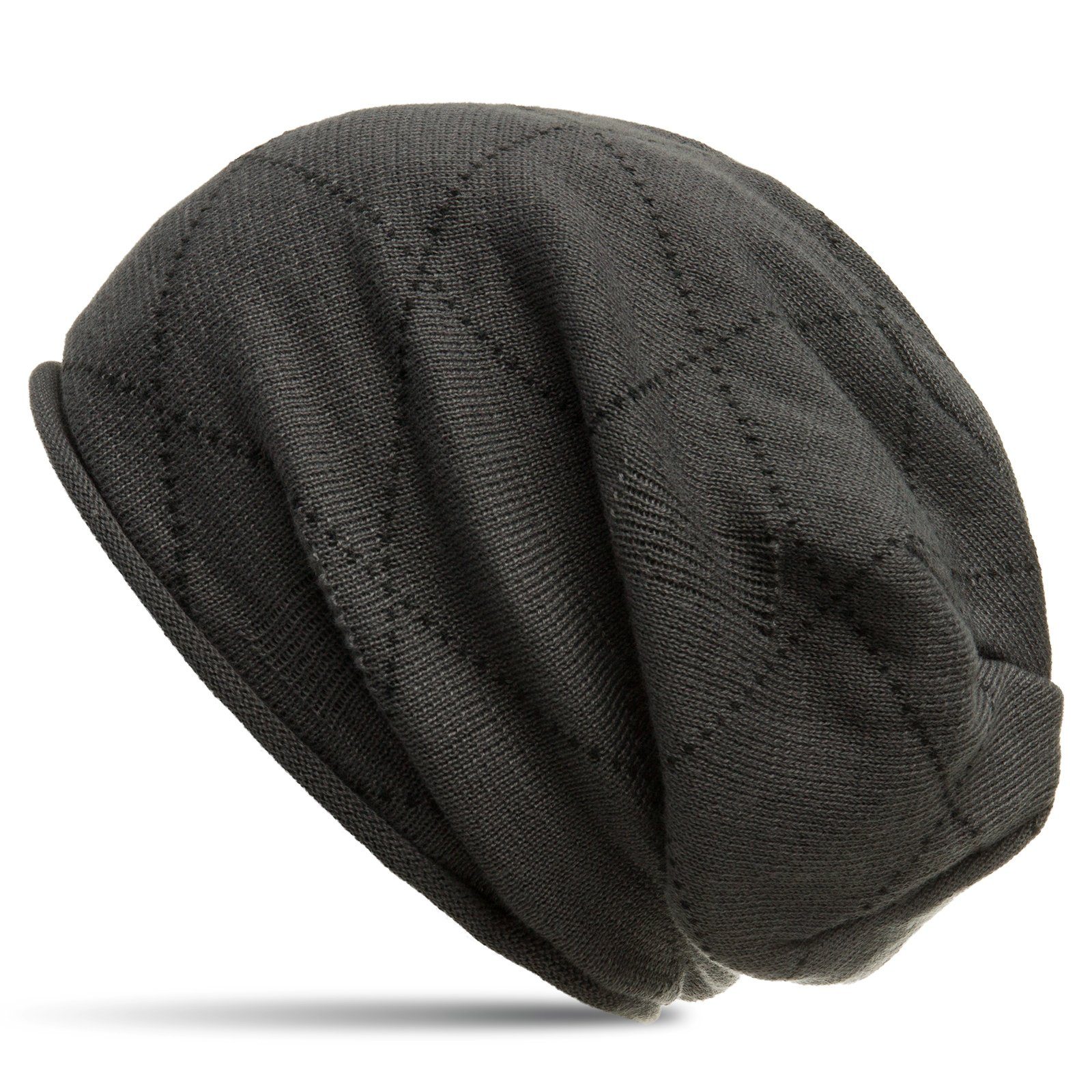 Beanie MU181 Beanie Mütze mit klassischem Karomuster