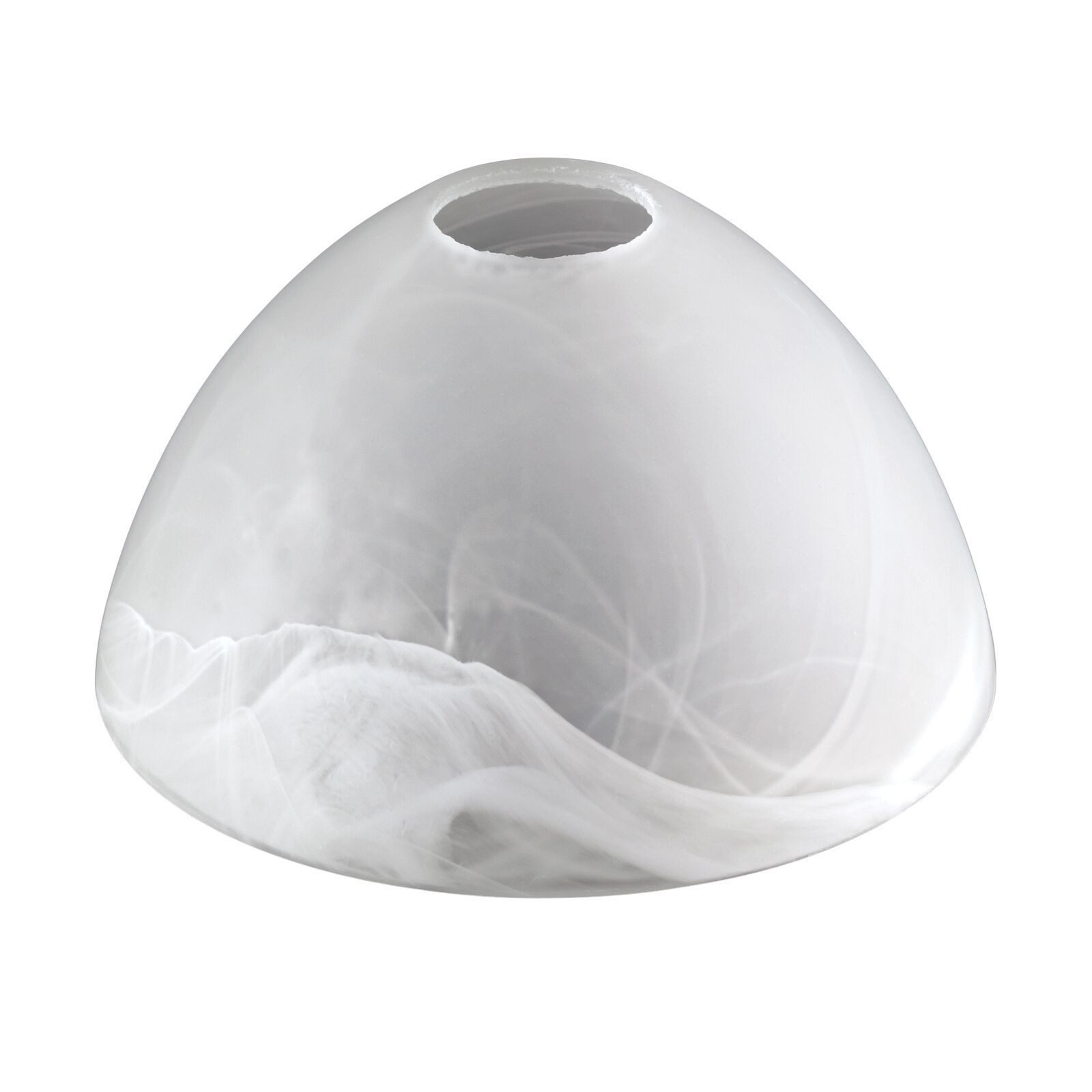 Orion Leuchten Lampenschirm Glasschirm Alabaster Ø 170 mm H 95 mm E27 Ersatzschirm