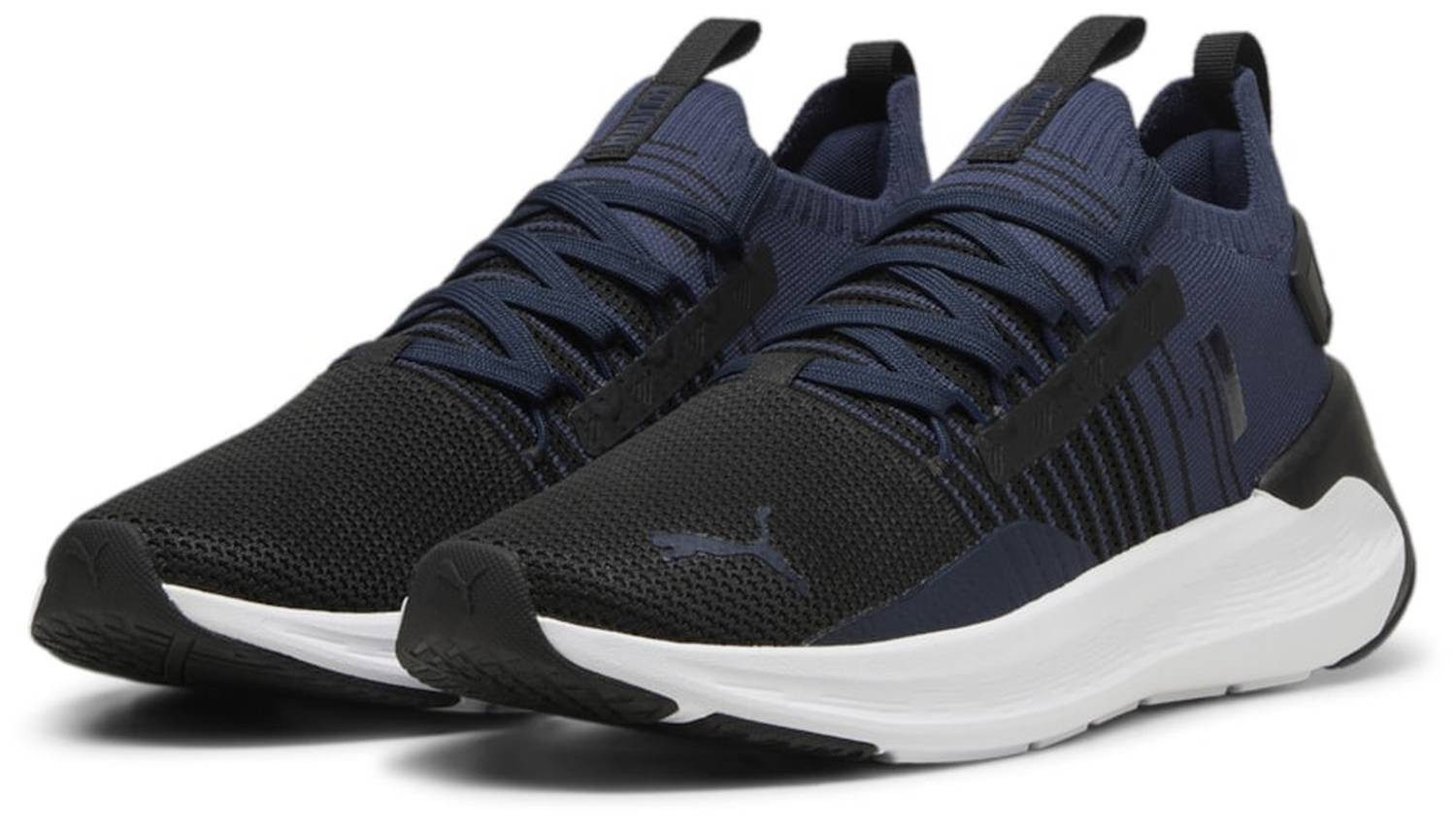 PUMA Puma Softride Symmetry Fuzion Black-Club Navy-White Sneaker