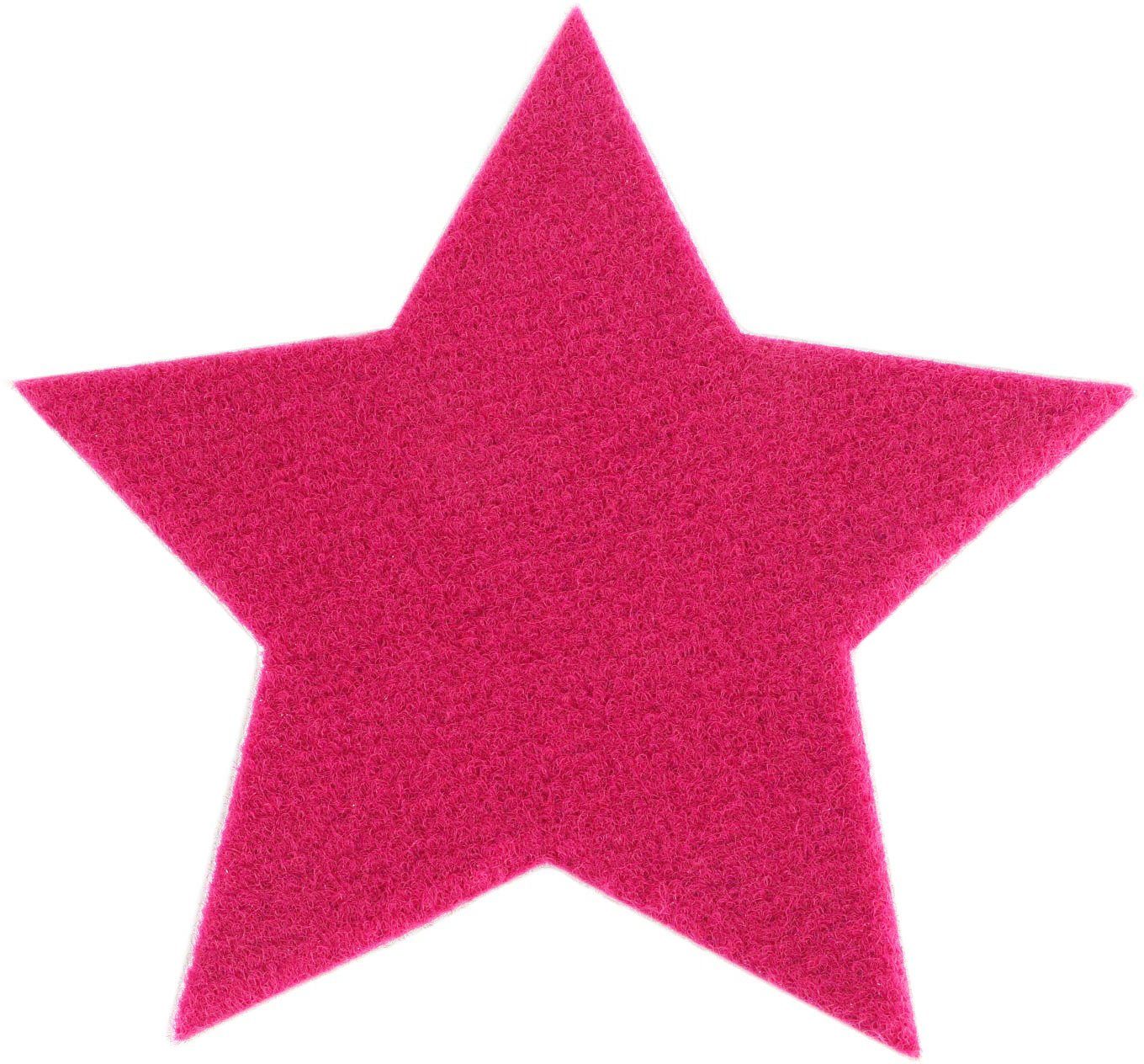 Tischdeko, oder als Stern, (Set, Untersetzer Primaflor-Ideen ideal in Platzset, Weihnachtsdeko, Größe cm Textil, 6-St), 16,5