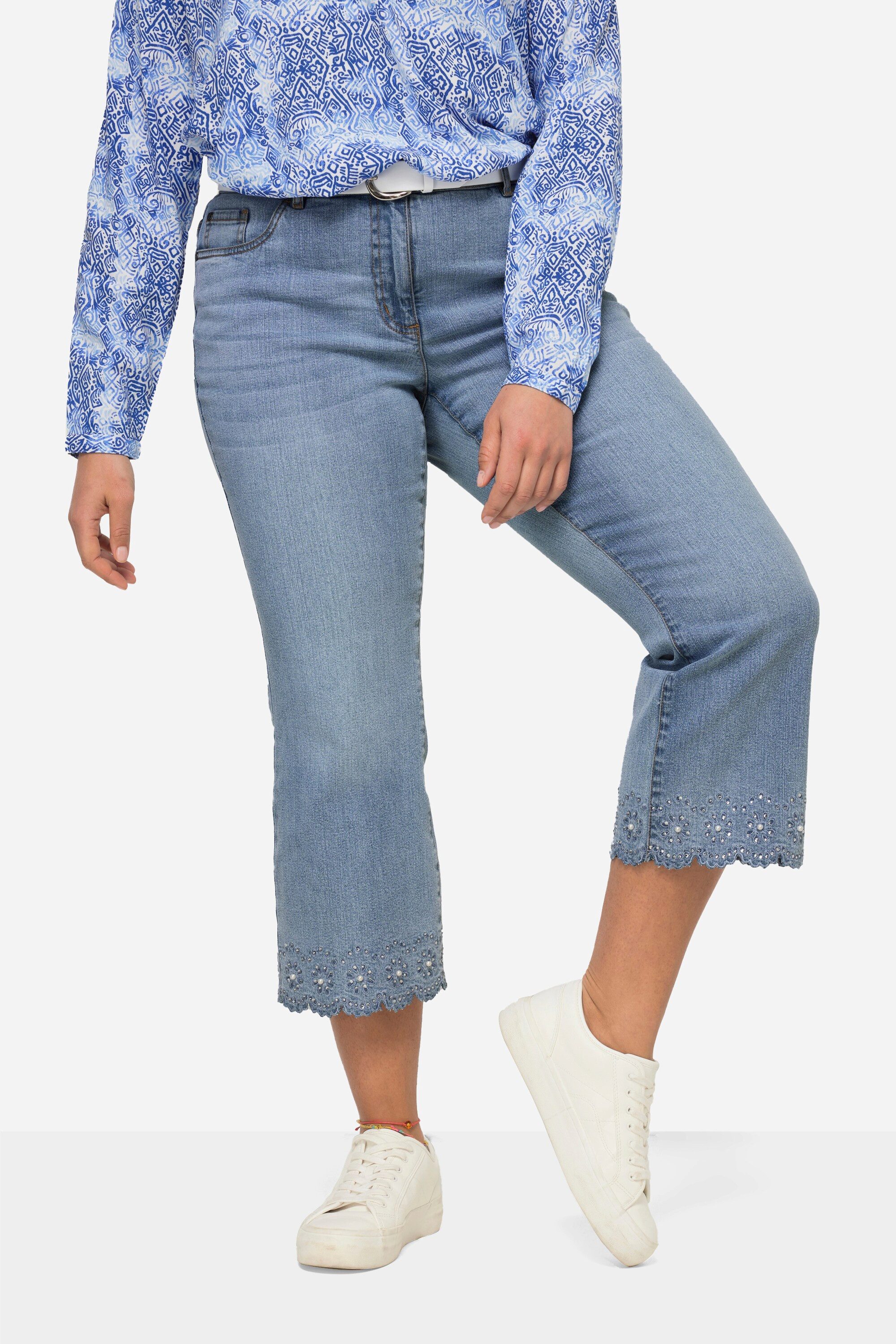 Angel of Style Regular-fit-Jeans 7/8-Jeans Flared günstig online kaufen