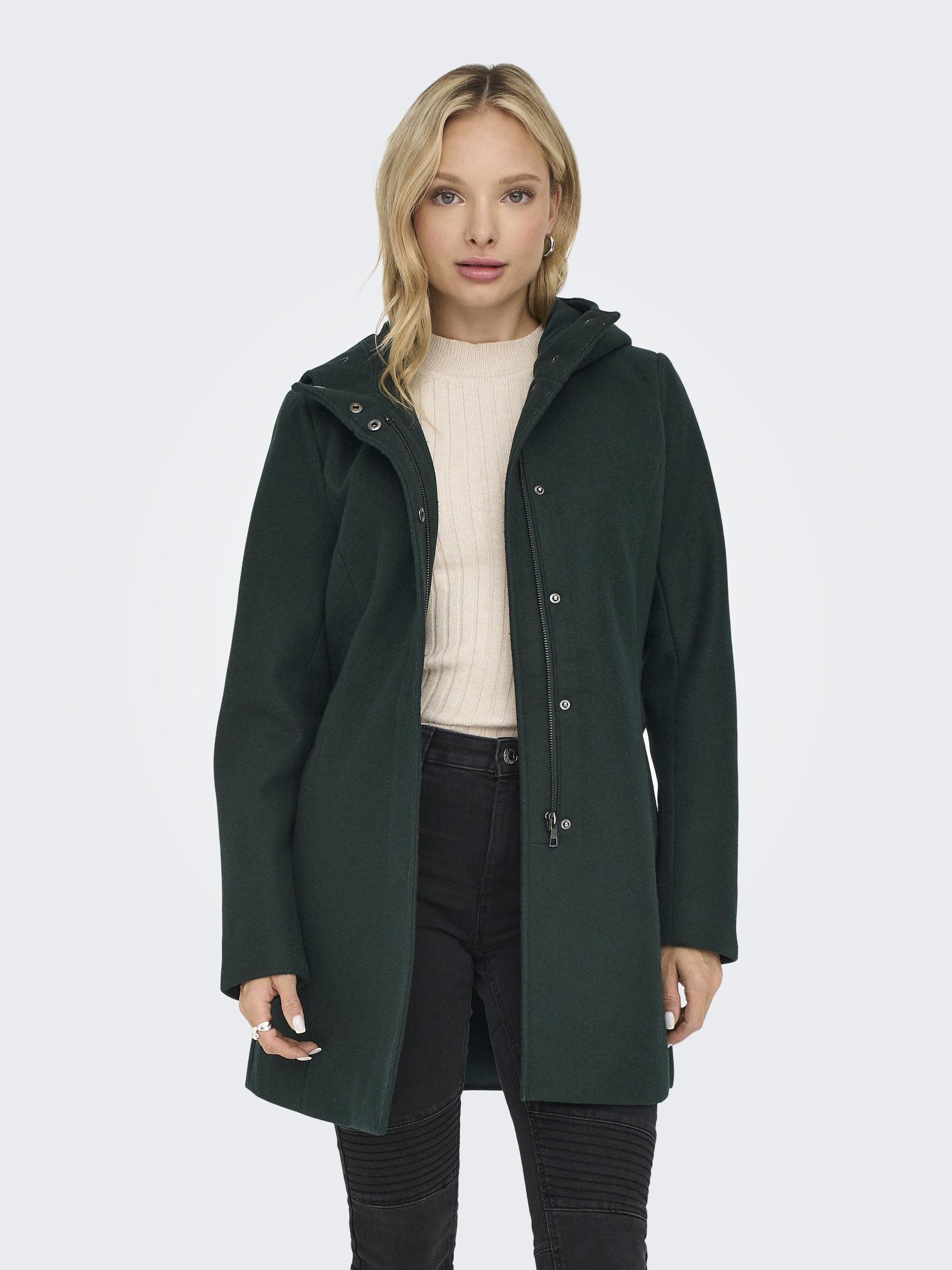 ONLY Kurzmantel ONLEMMA HOODED BELT COAT günstig online kaufen