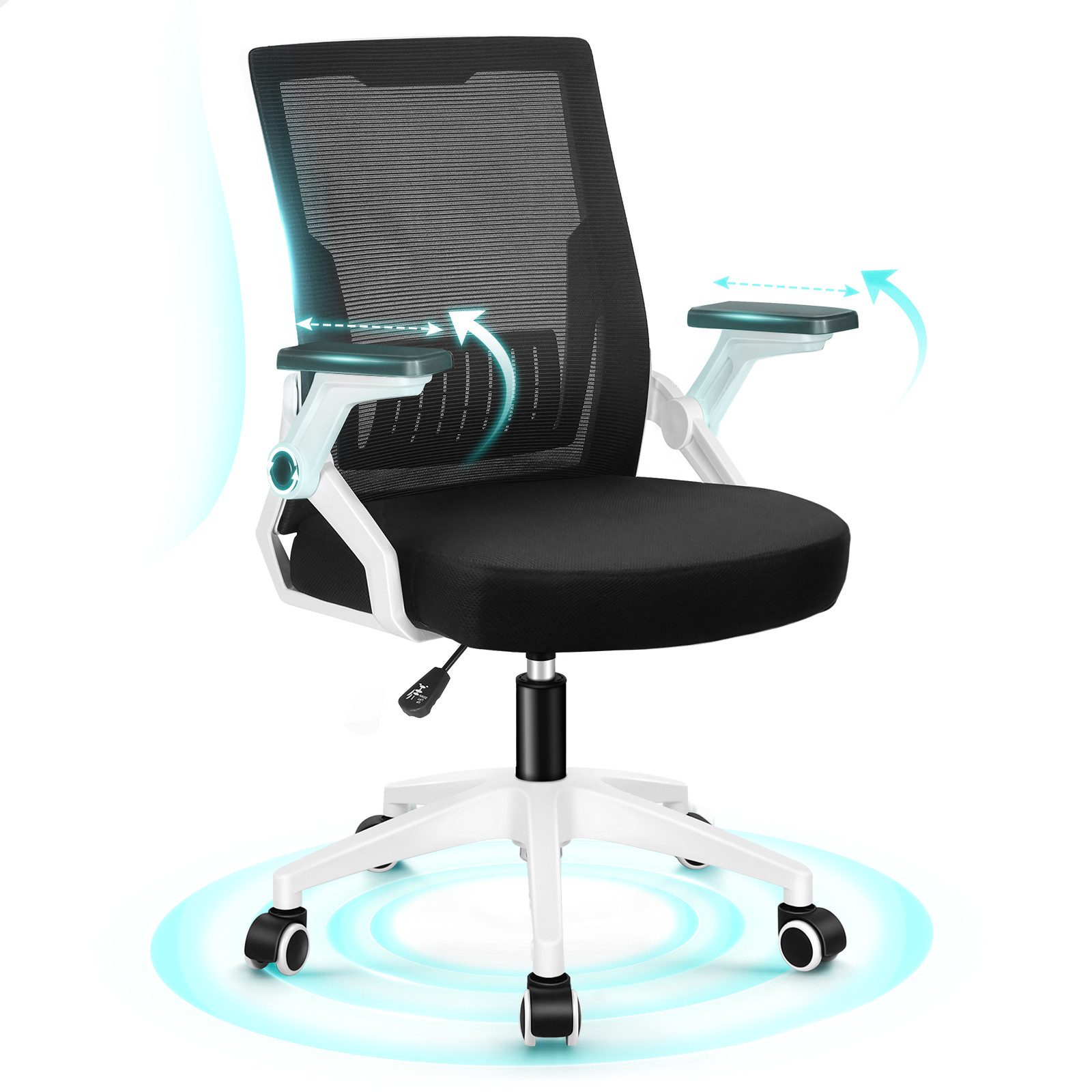 ALFORDSON Bürostuhl komfortable Lendenwirbelstütze, ergonomisch, (1 günstig online kaufen