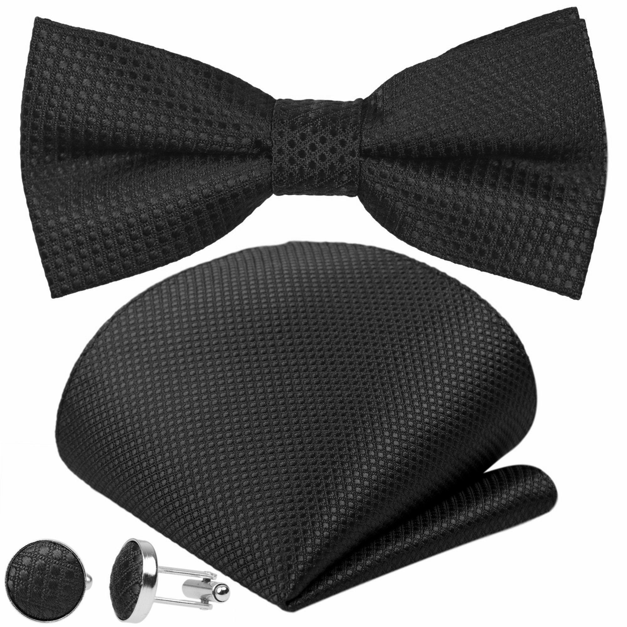 GASSANI Fliege Hochzeitsfliege Karo Tuch Festlich, Herren-Fliege z. Anzug H günstig online kaufen