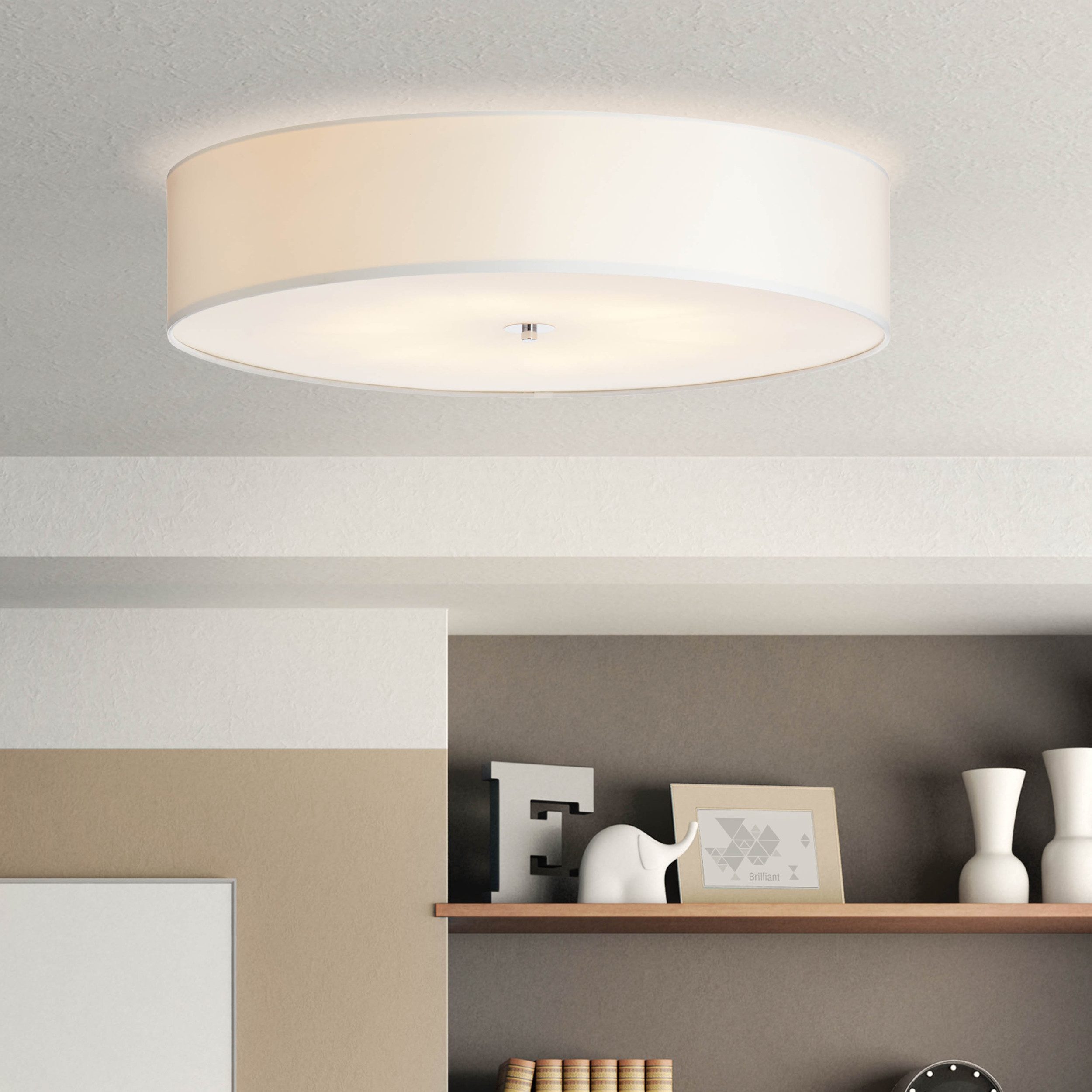 Lightbox Deckenleuchte, ohne Leuchtmittel, Moderne Deckenleuchte günstig online kaufen