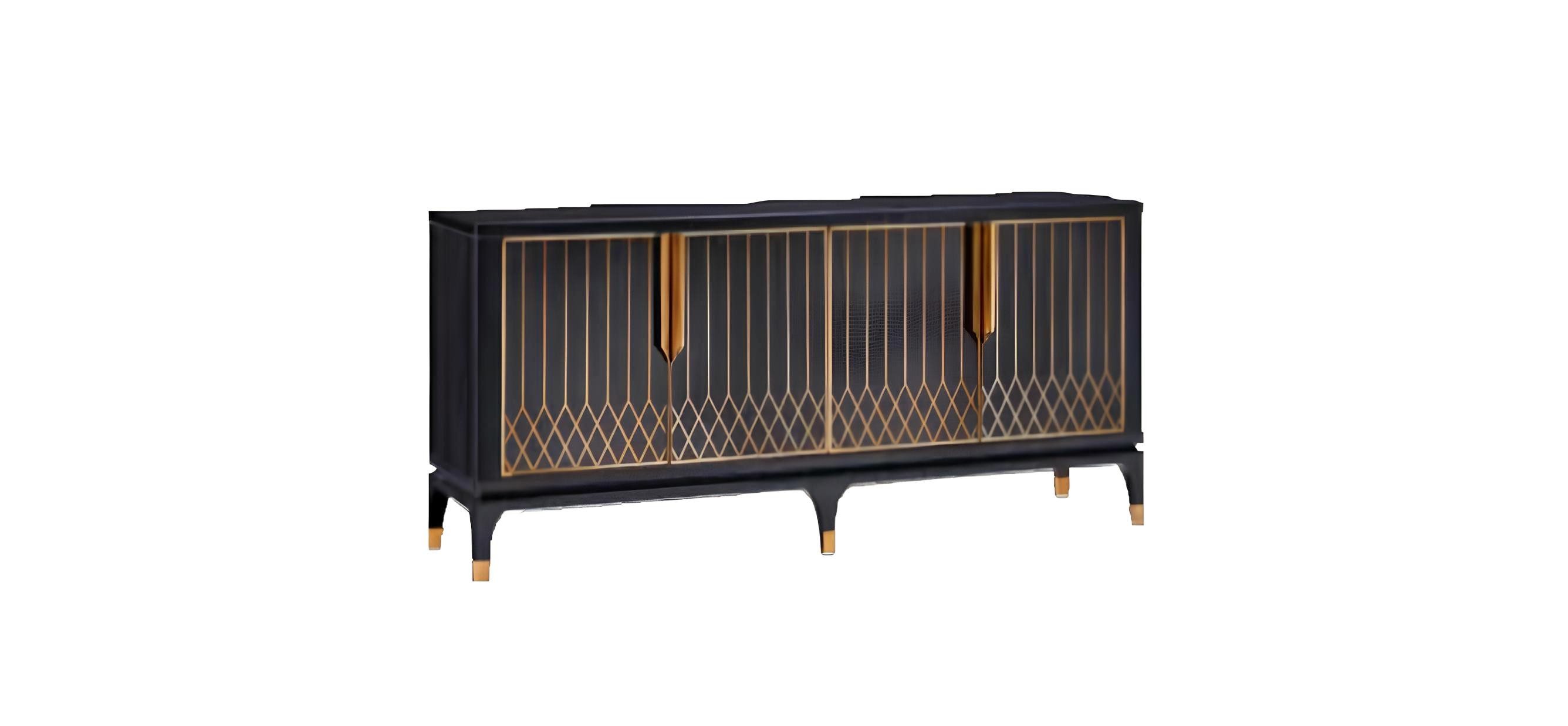 Sideboard Neu Design Holz Sideboard Schrank Kommode Möbel Konsole Niedrig Board