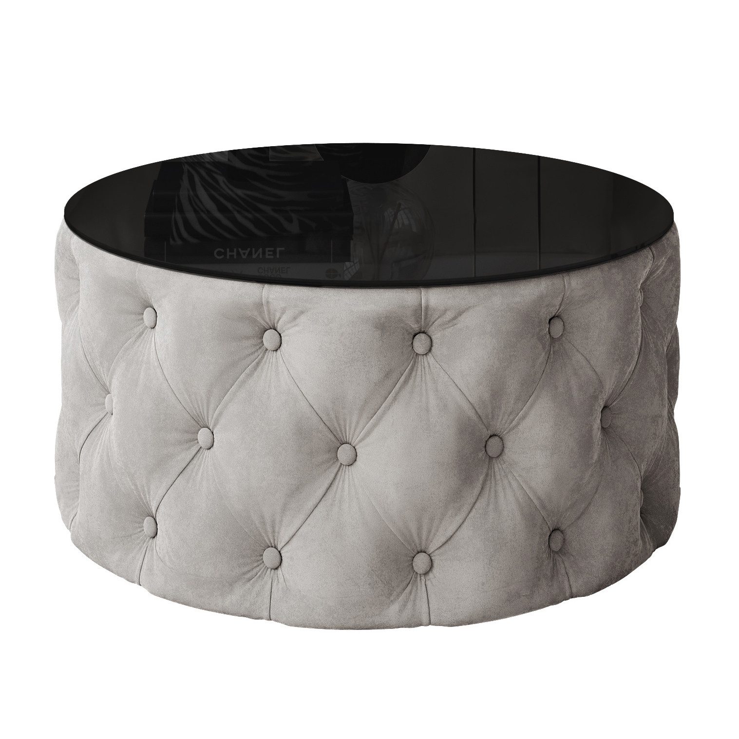 Lookway Couchtisch CHESTERFIELD 70 cm runder günstig online kaufen