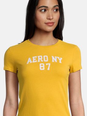 AÈROPOSTALE T-Shirt NY 87 (1-tlg) Plain/ohne Details