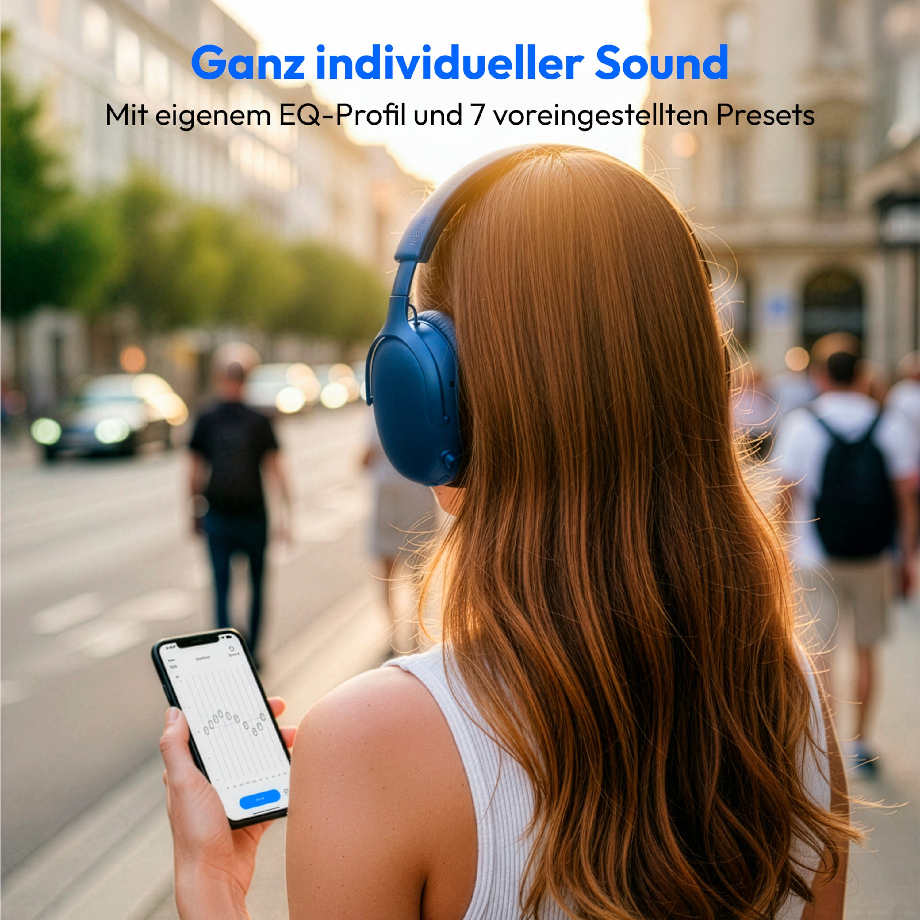 Medion® LIFE HX-1 Pro Over Ear-Kopfhörer (MD43772) Kopfhörer (An/Aus Anzeige, Austauschbare Ohrpolster, AUX-Eingang, Bluetooth, Drahtlos, Drehbare Ohrmuscheln, Integrierte Akku, LED-Beleuchtung, Spritzwasserschutz, USB-Ladefunktion, Bluetooth 6.0)