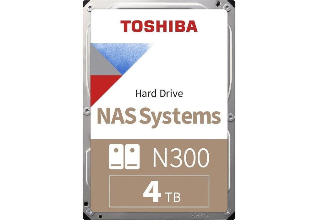 Toshiba Toshiba N300 NAS Systems 4TB, SATA 6Gb/s, bulk HDW interne-HDD-NAS-Festplatte