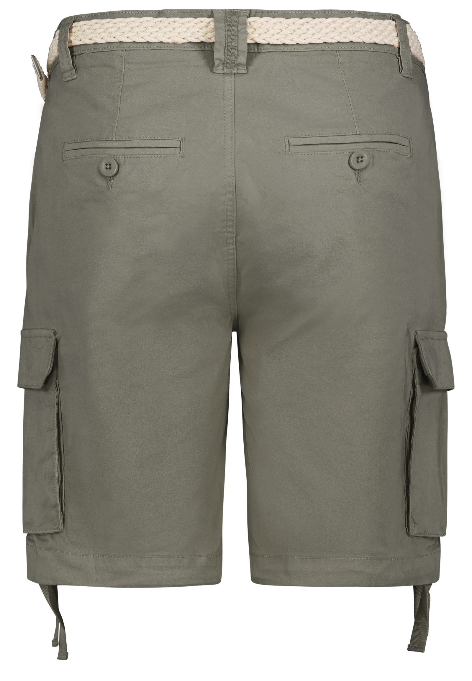 SUBLEVEL Bermudas Damen Shorts Cargobermuda mit Gürtel 5 Pocket, Sommerhose günstig online kaufen