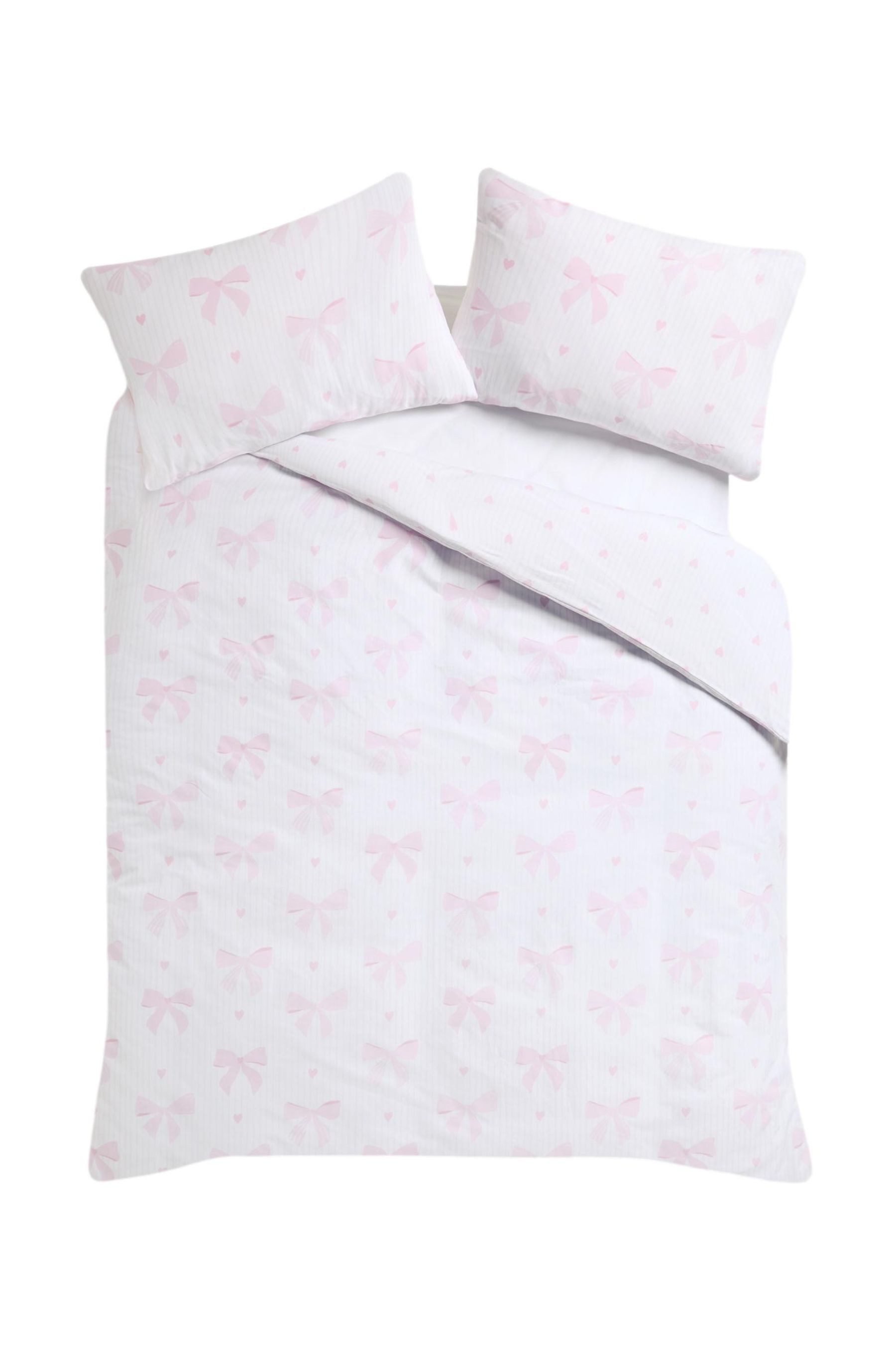 Next Bett-Set Wendbares Bettbezug- und Kissenbezug-Set, Bezug: Polyester (recycelt), Baumwolle