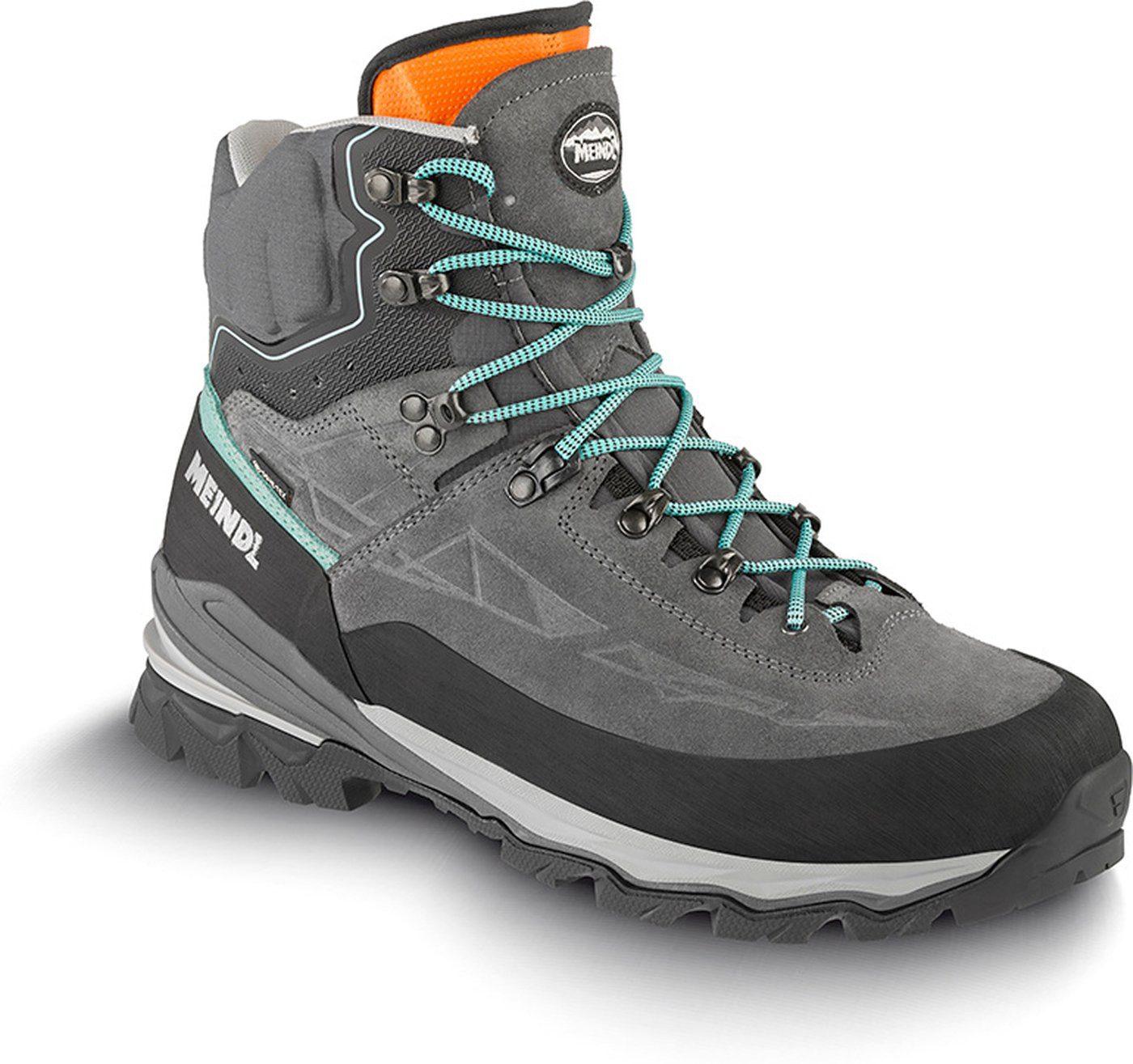 Meindl Air Revolution 4.6 Lady GRAU/TUERKIS Trekkingschuh