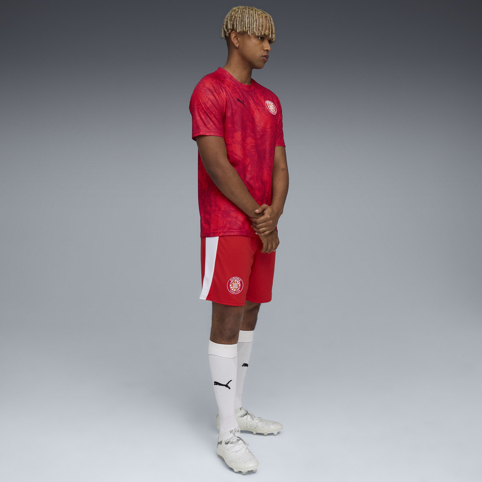 PUMA Trainingsshirt Girona FC Aufwärmtrikot Herren