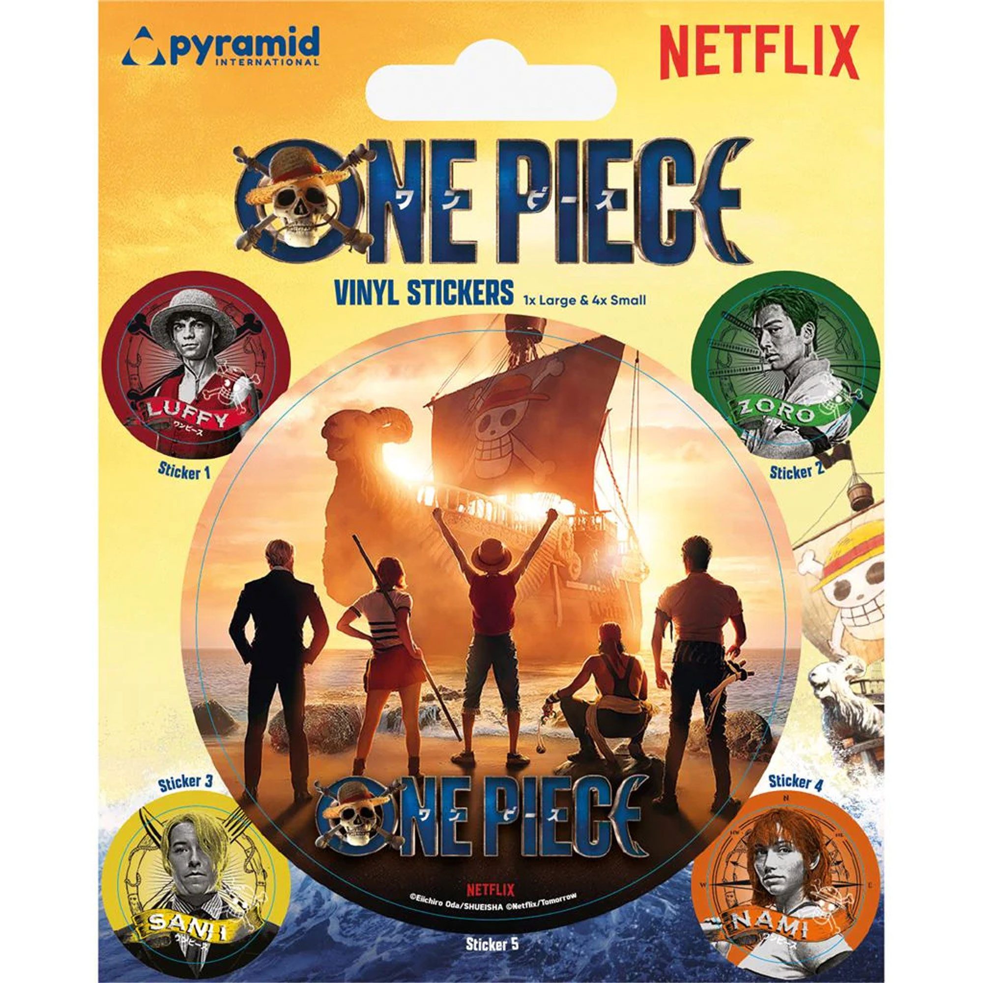 Sticker One Piece - Sticker-Sets - Straw hat Crew
