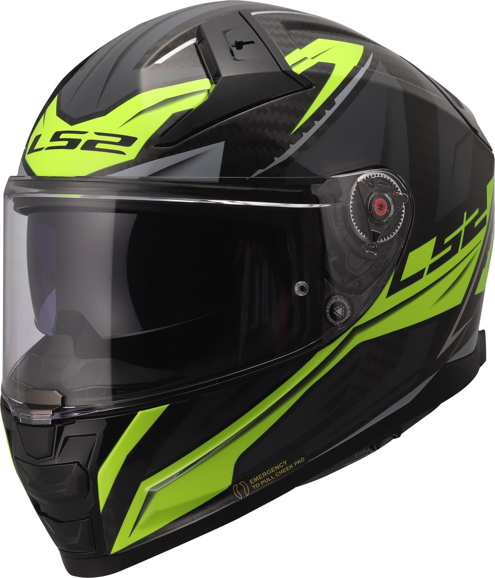 Motorradhelm FF811 Vector II Carbon Savage Helm