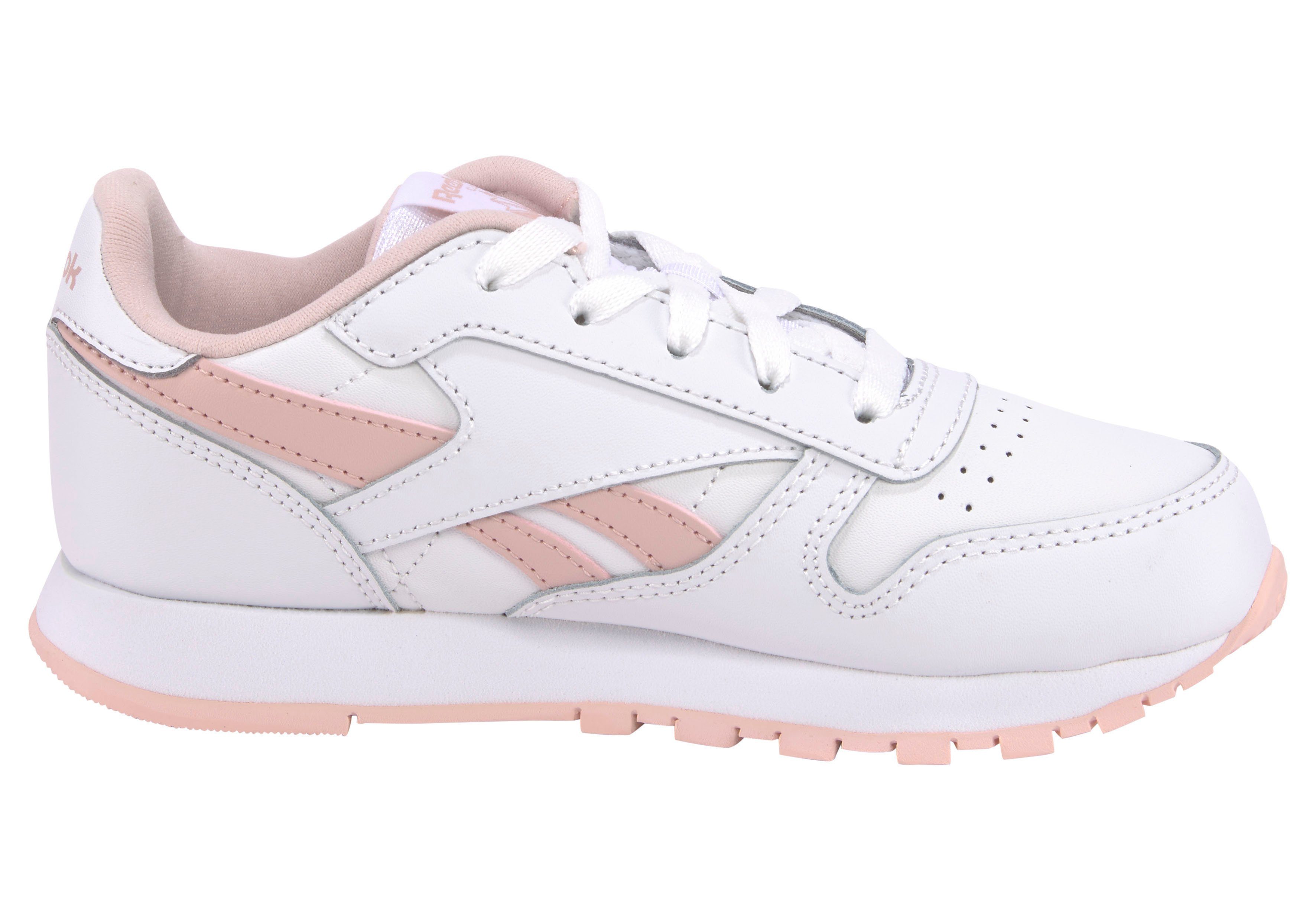 Reebok weiß-apricot CLASSIC Classic Sneaker LEATHER