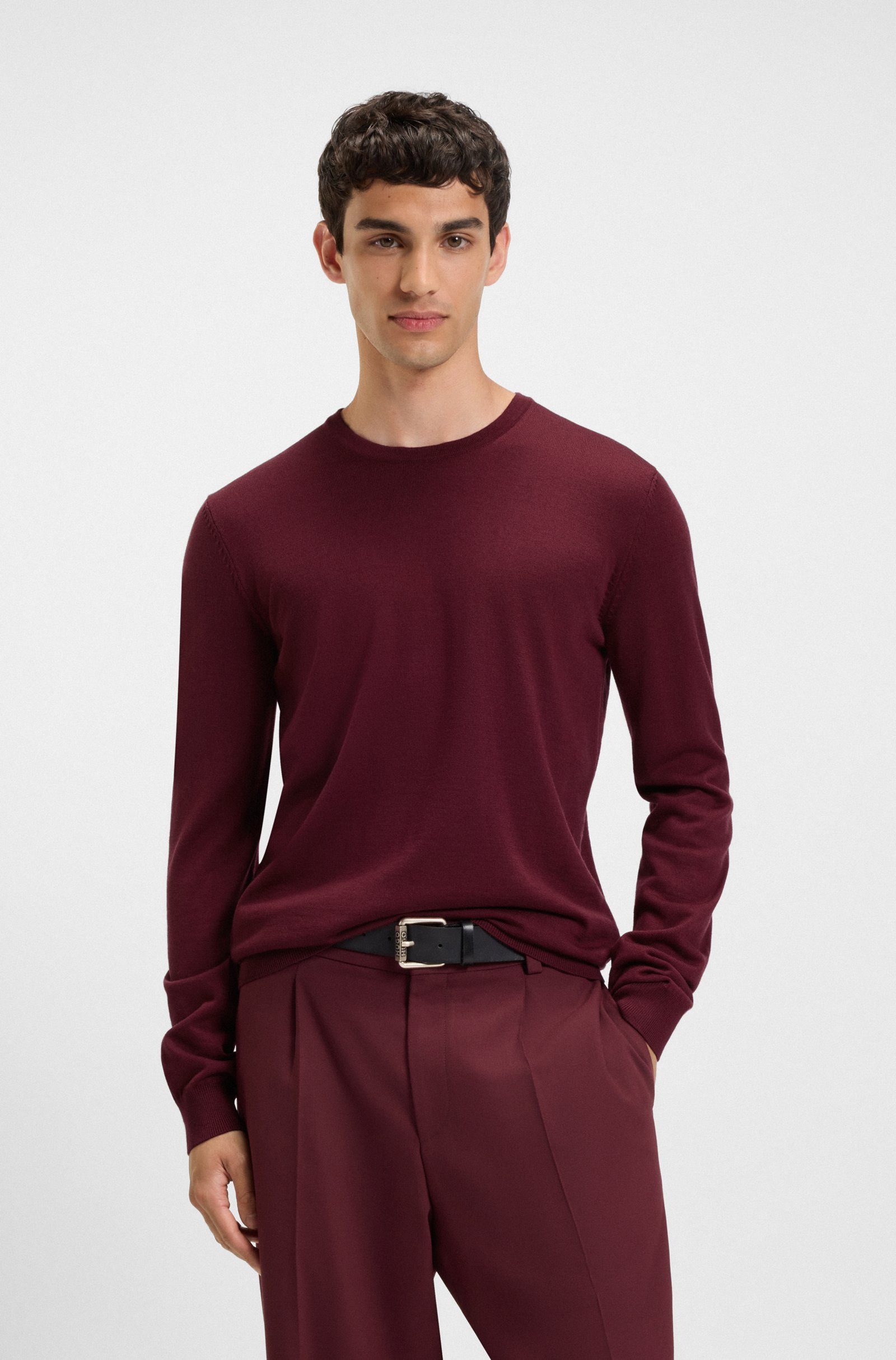 HUGO Strickpullover San Cedric (1-tlg)