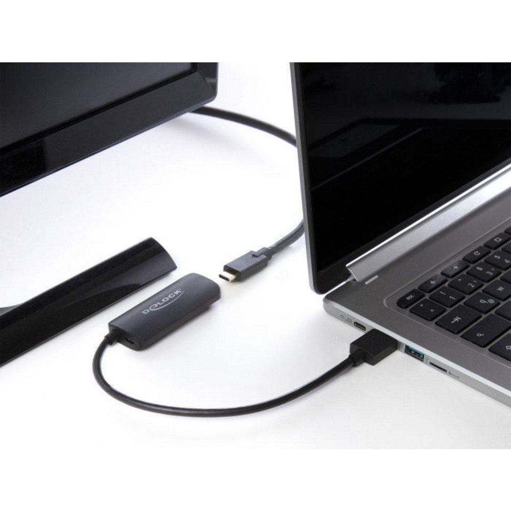 Delock Delock 63251 HDMI / USB-C® Adapter [1x HDMI-Stecker - 1x USB-C® Buchse TV-Adapter