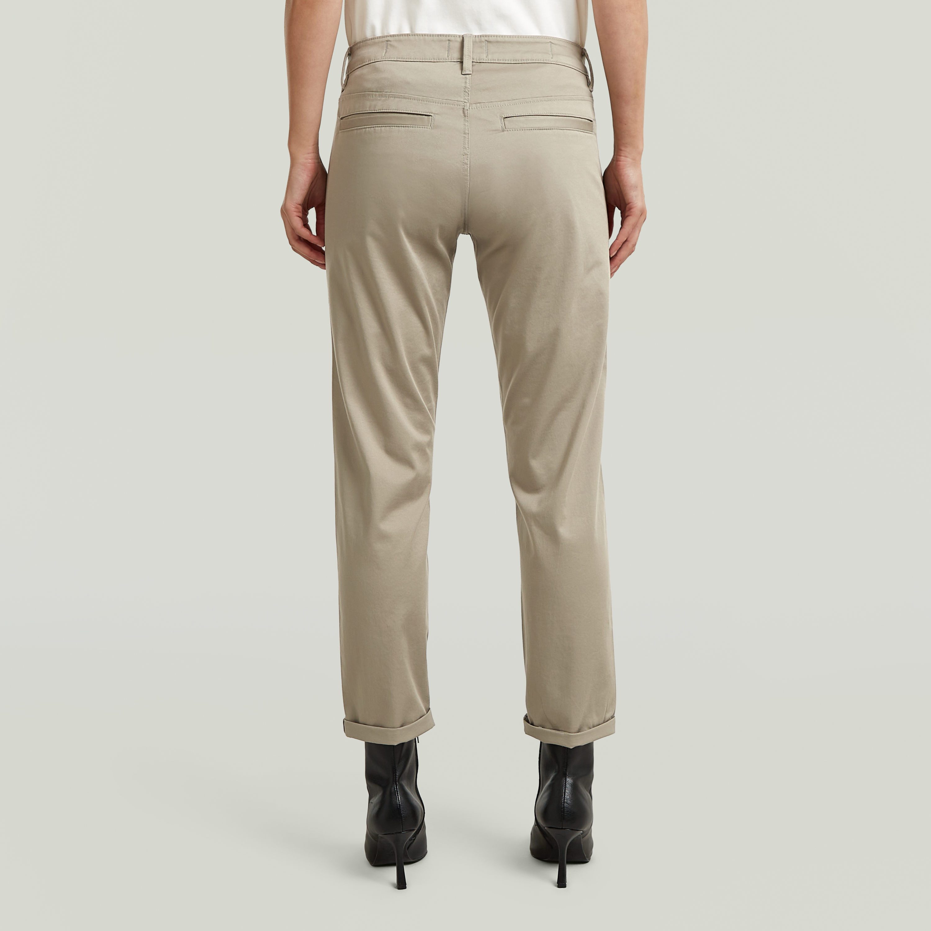 G-STAR Chinohose Kate Chino Boyfriend mit Relaxed Fit an Hüfte und Oberschenkeln